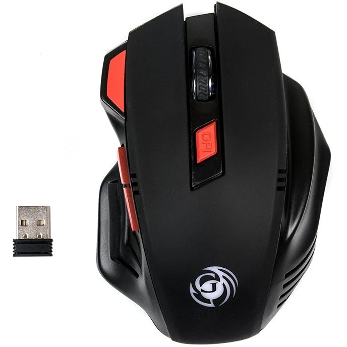 Мышь беспроводная Dialog Gan-Kata MRGK-14UR черный, 1600 dpi, радиоканал, USB, кнопки - 6