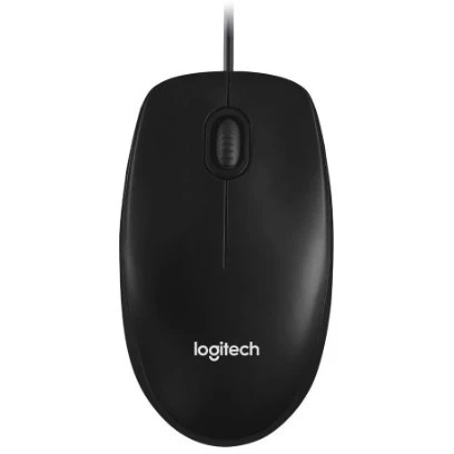 Мышь Logitech M100 черный оптическая 1000dpi USB 2but (910-006766)