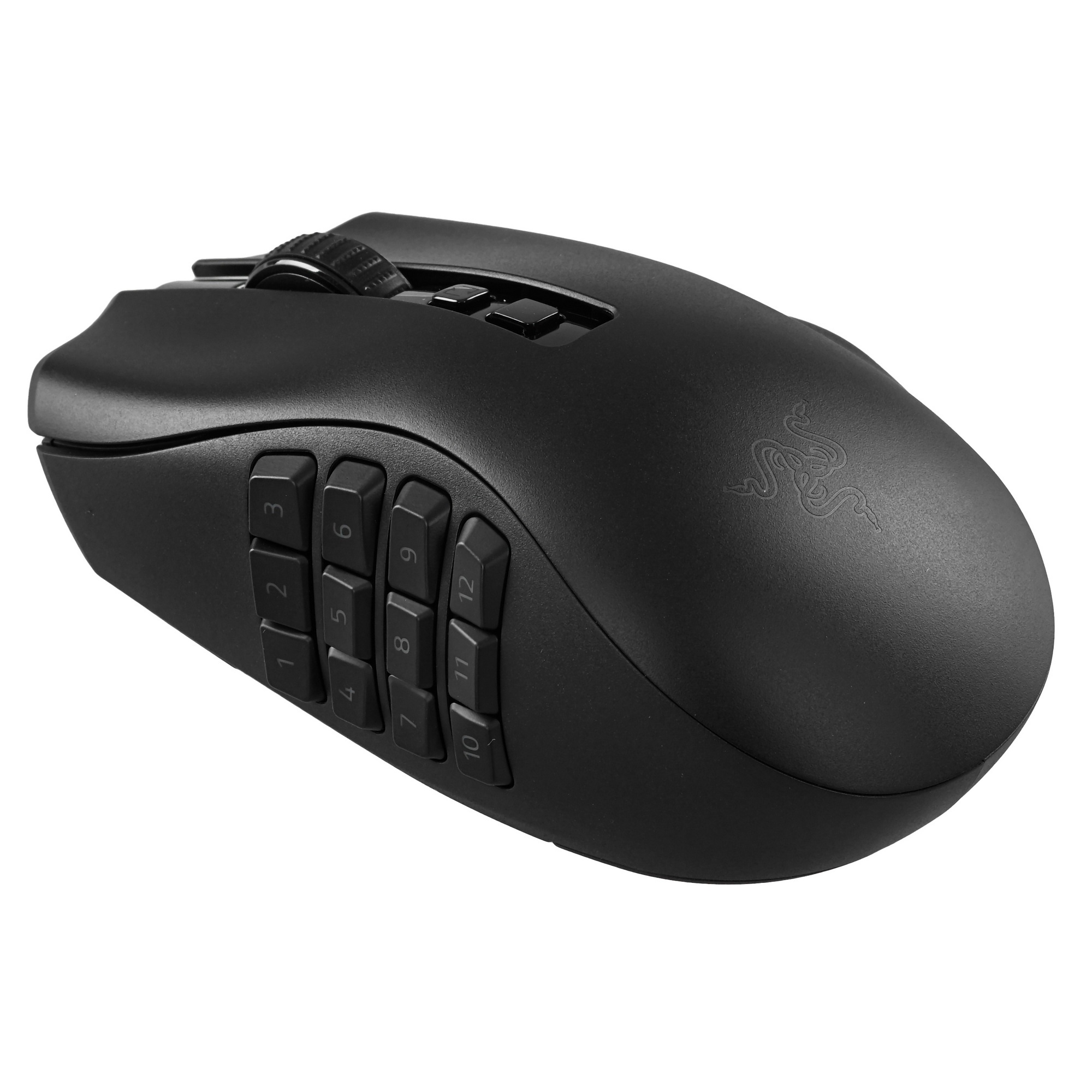 Мышь беспроводная/проводная Razer Naga V2 Pro черный, 30000 dpi, радиоканал, Bluetooth, USB, кнопки