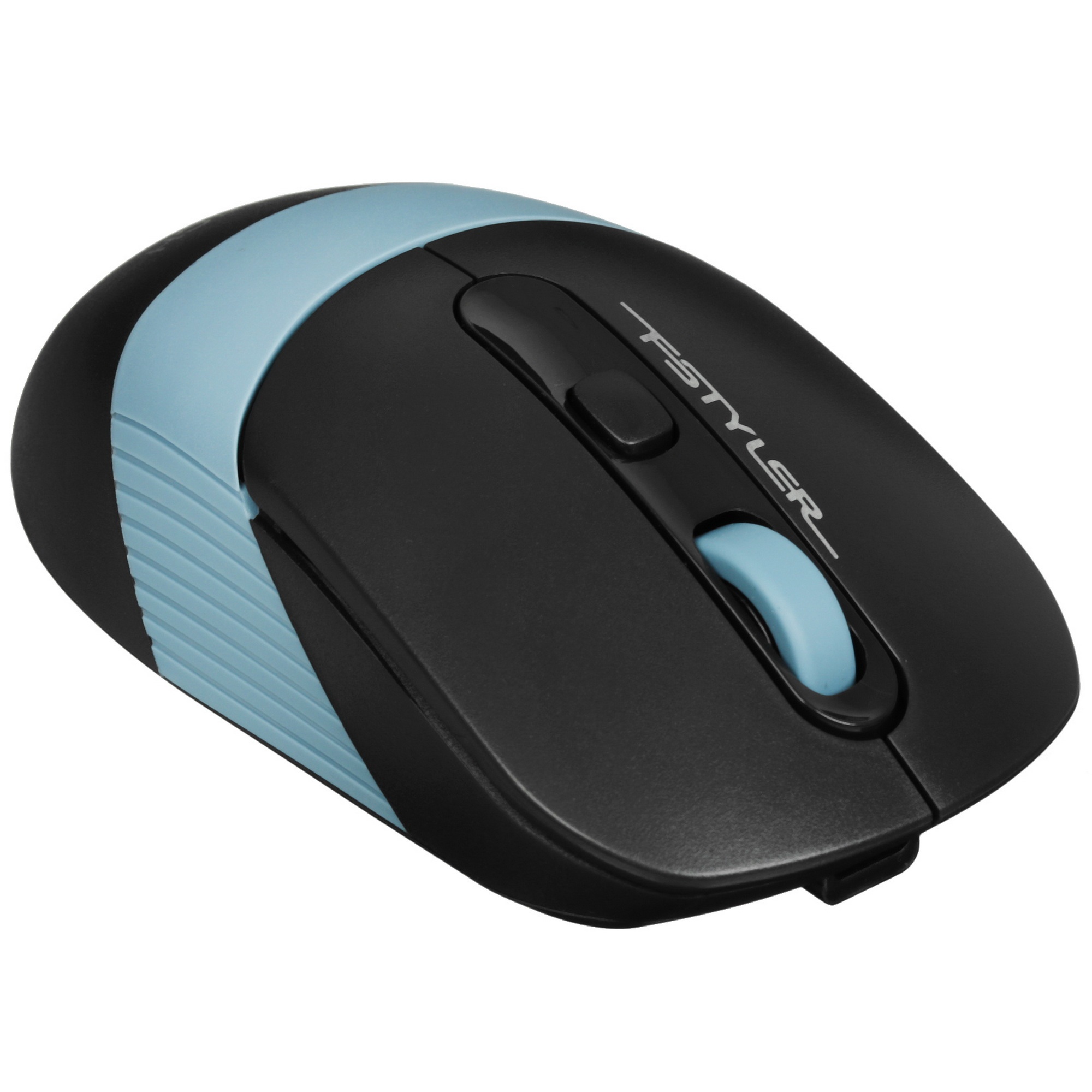 Мышь беспроводная A4Tech Fstyler FB10CS черный, 2000 dpi, радиоканал, Bluetooth, USB, кнопки - 4