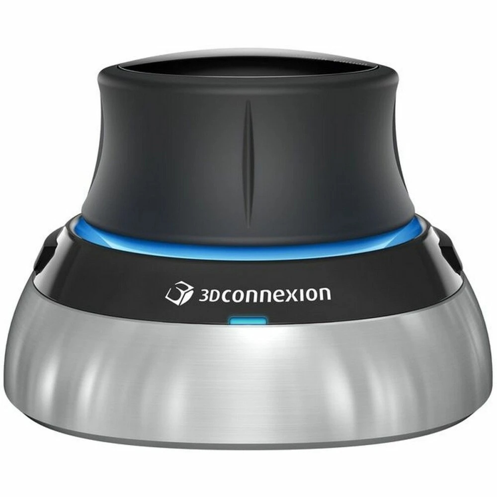 Мышь беспроводная 3DConnexion SpaceMouse Wireless (3DX-700115) черный/серебристый, радиоканал, Bluet