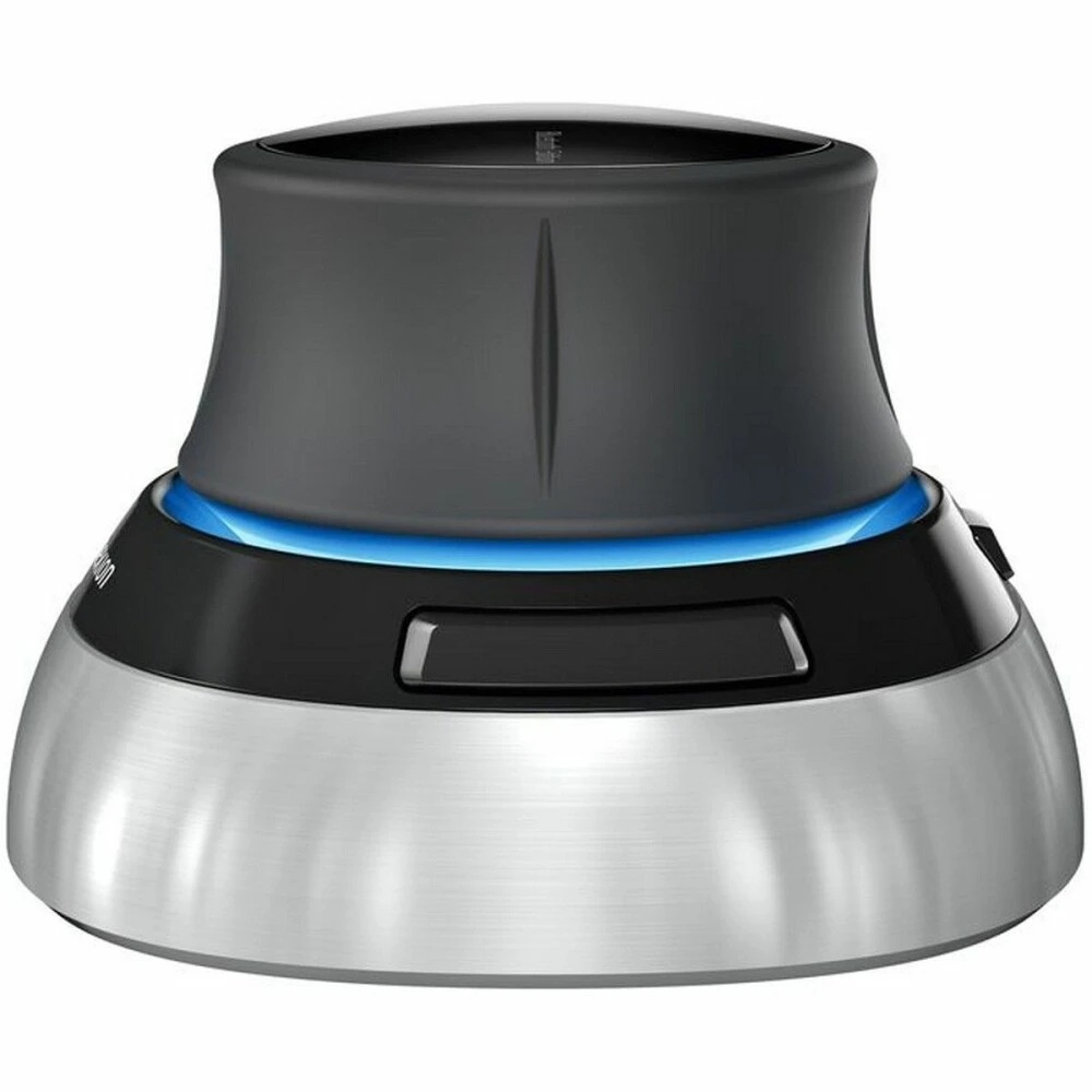 Мышь беспроводная 3DConnexion SpaceMouse Wireless (3DX-700115) черный/серебристый, радиоканал, Bluet