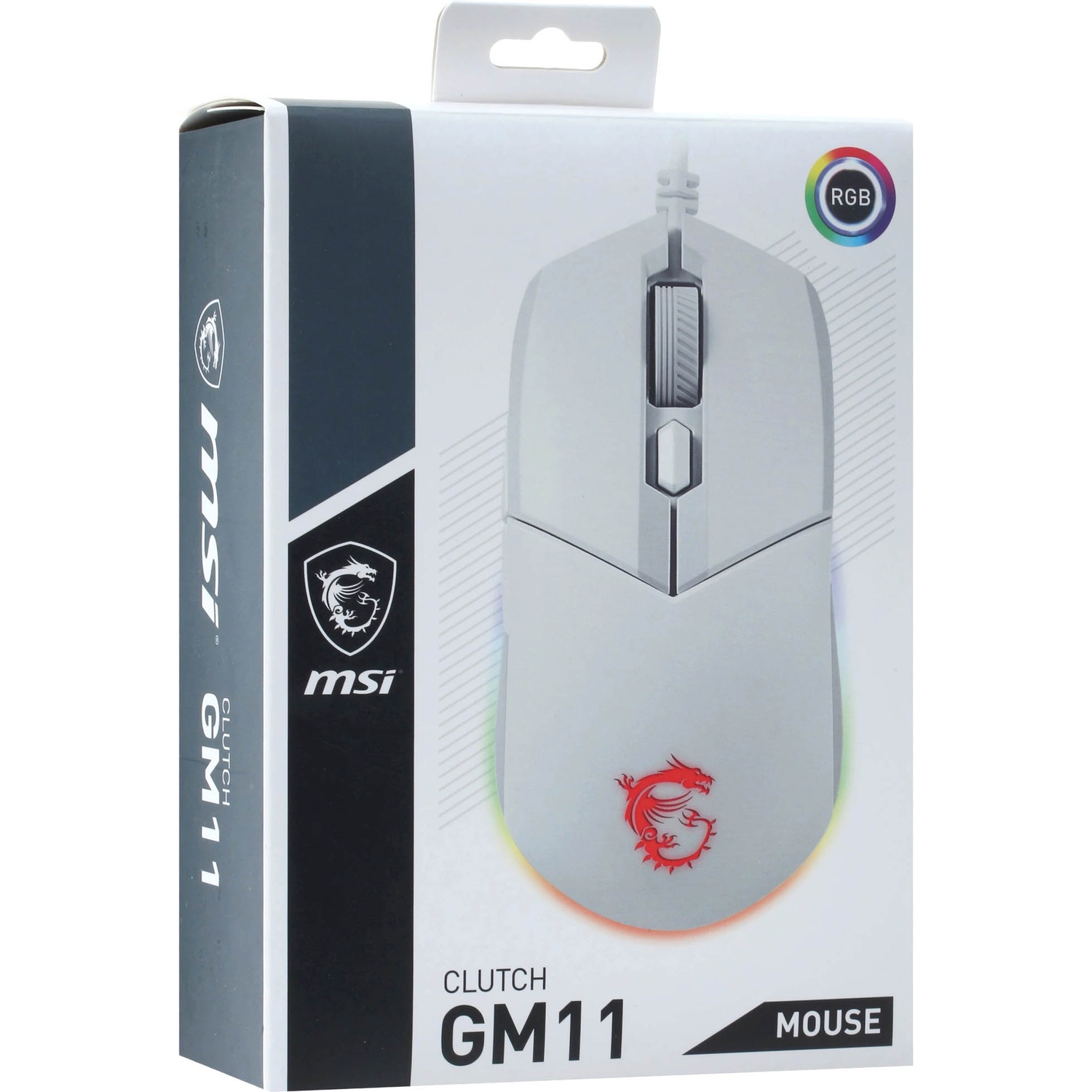 Мышка MSI USB OPTICAL GAMING CLUTCH GM11 WHITE
