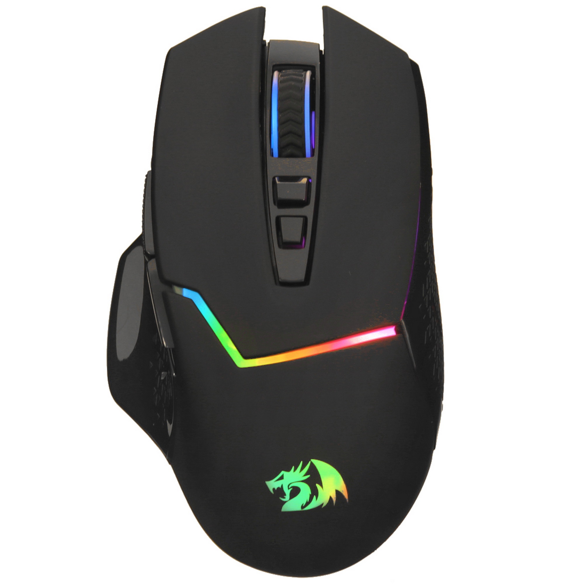 Мышь беспроводная Defender Redragon Mirage Pro черный, 8000 dpi, радиоканал, USB, кнопки - 9