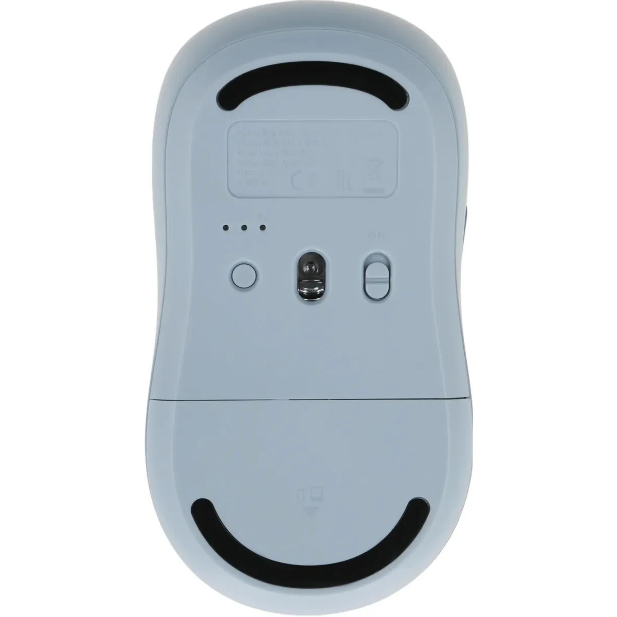 Мышь беспроводная Xiaomi Wireless Mouse 3 синий, 1200 dpi, радиоканал, Bluetooth, USB, кнопки - 5