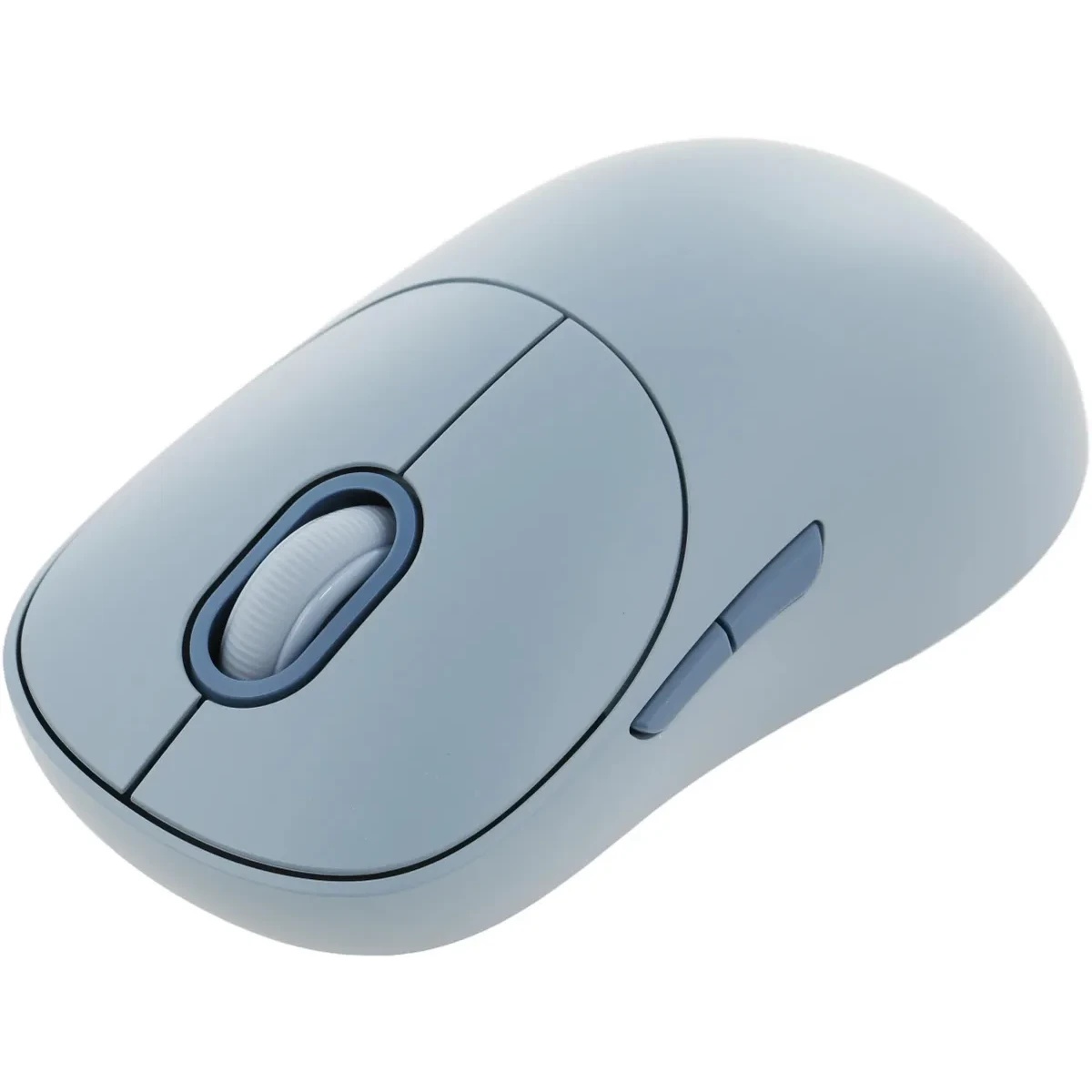 Мышь беспроводная Xiaomi Wireless Mouse 3 синий, 1200 dpi, радиоканал, Bluetooth, USB, кнопки - 5