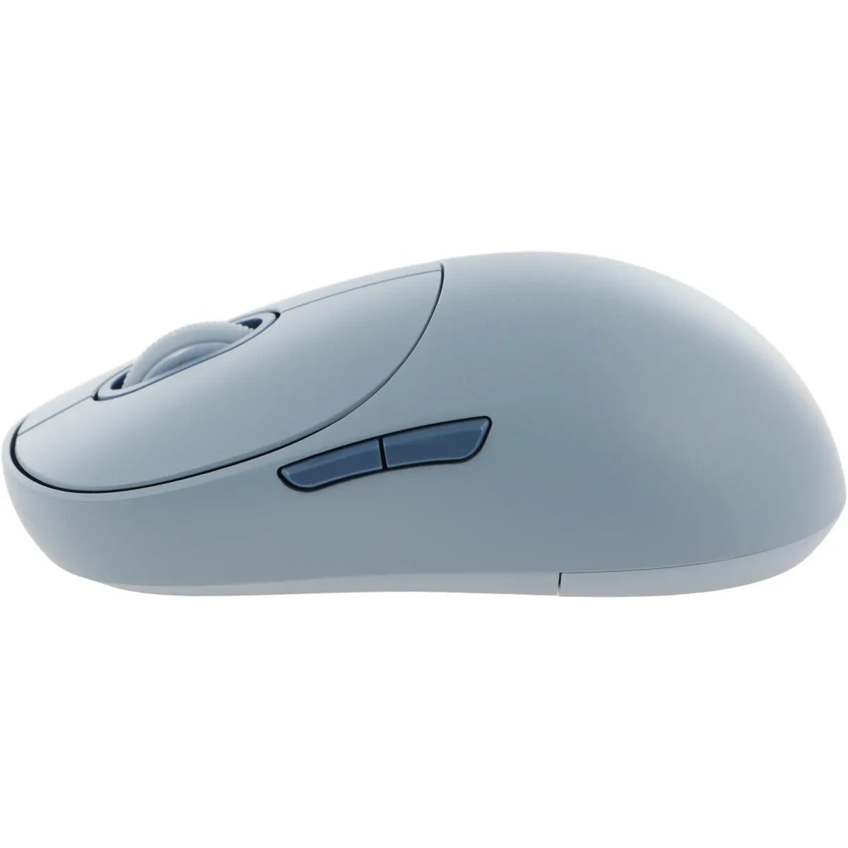 Мышь беспроводная Xiaomi Wireless Mouse 3 синий, 1200 dpi, радиоканал, Bluetooth, USB, кнопки - 5