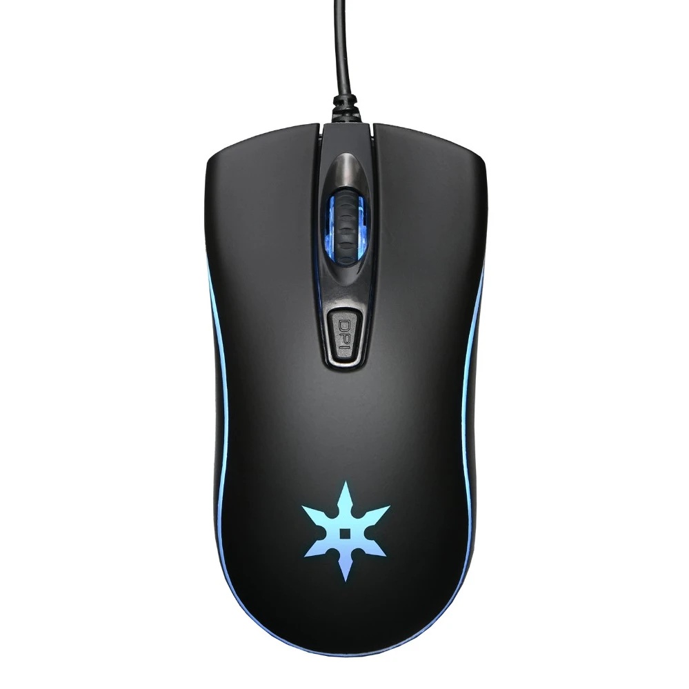 Мышь проводная Oklick 704G TOKUGAWA черный, 1600 dpi, USB, кнопки - 4