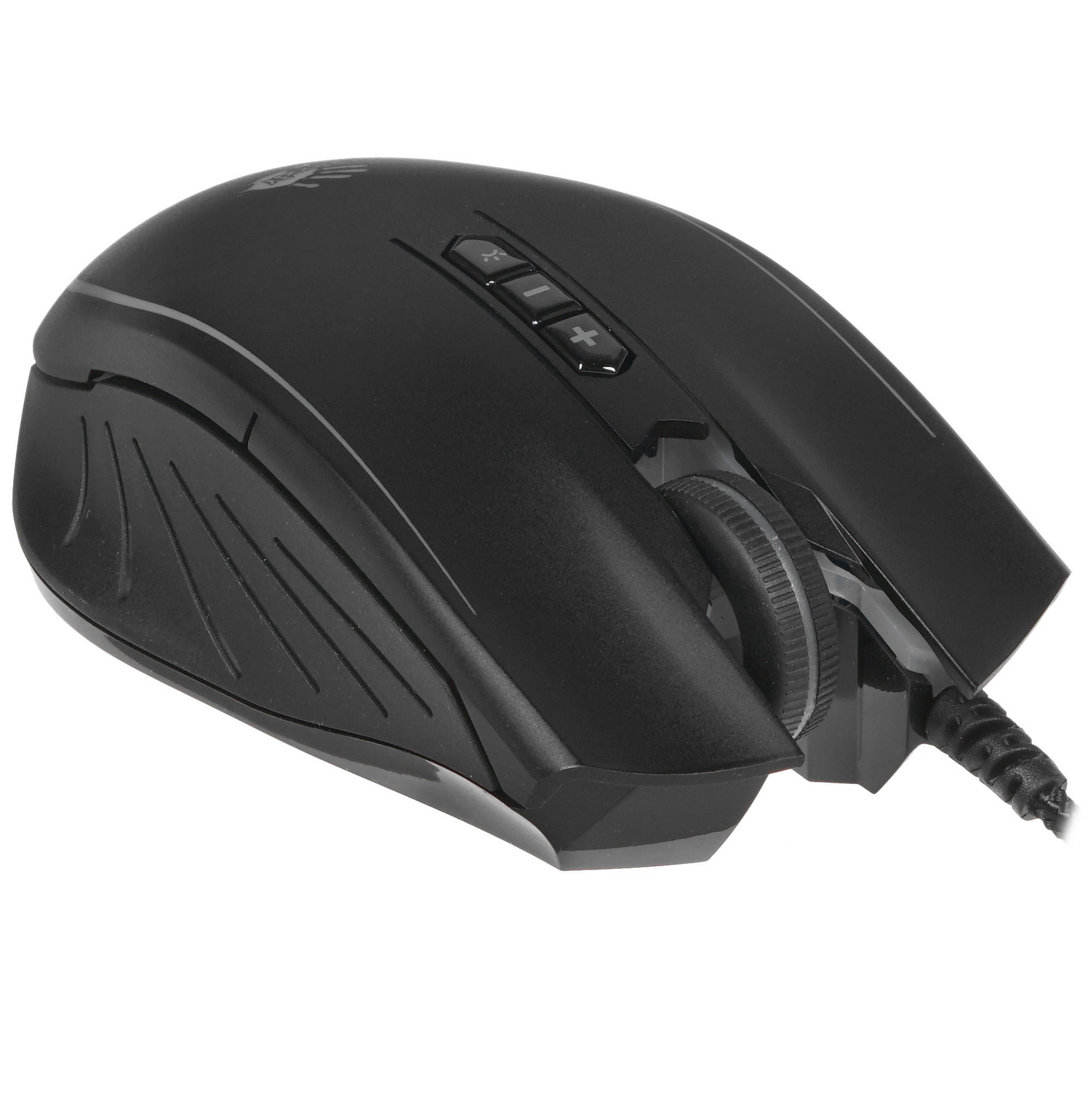 Мышь проводная A4Tech Bloody Q81 черный, 3200 dpi, USB, кнопки - 8