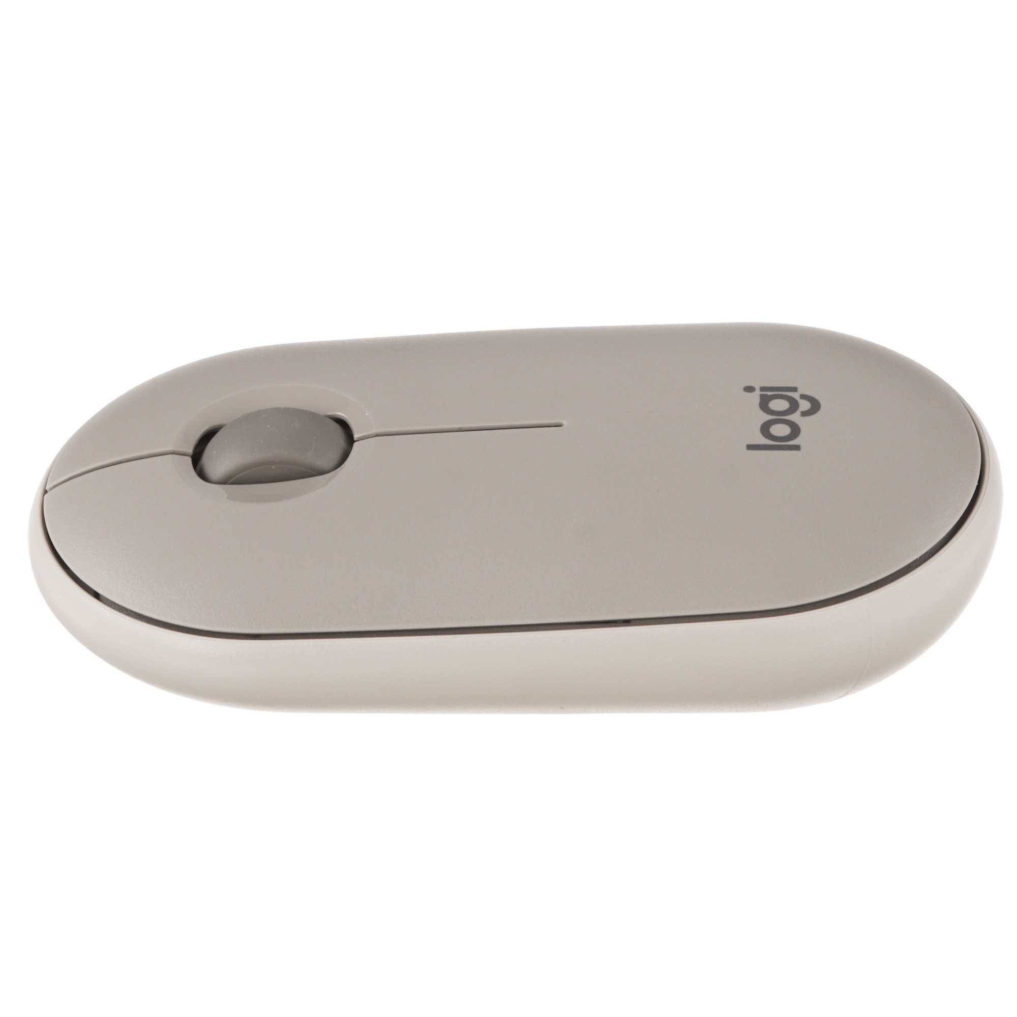 Мышь беспроводная Logitech Pebble M350 серый, 1000 dpi, радиоканал, Bluetooth, USB, кнопки - 3