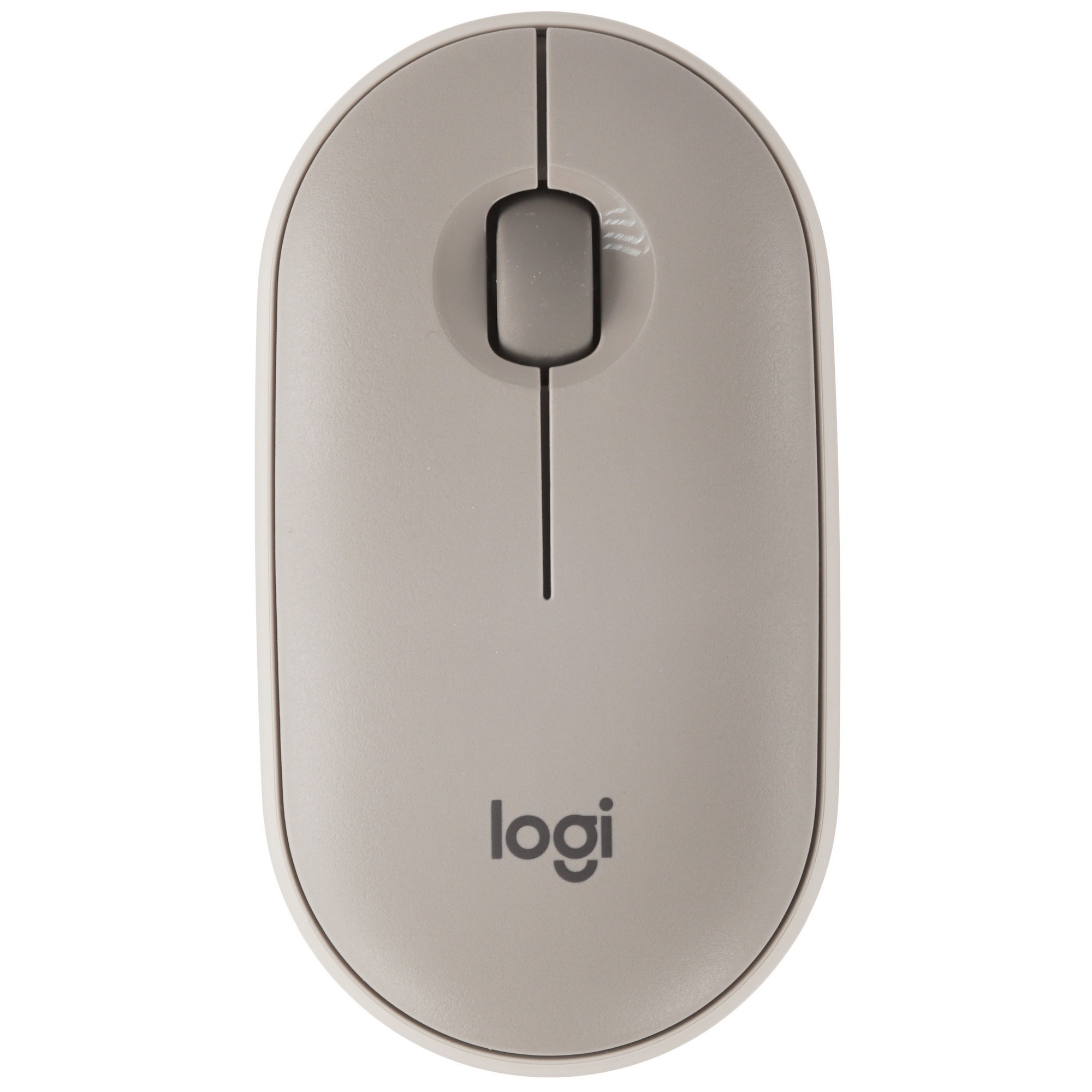 Мышь беспроводная Logitech Pebble M350 серый, 1000 dpi, радиоканал, Bluetooth, USB, кнопки - 3
