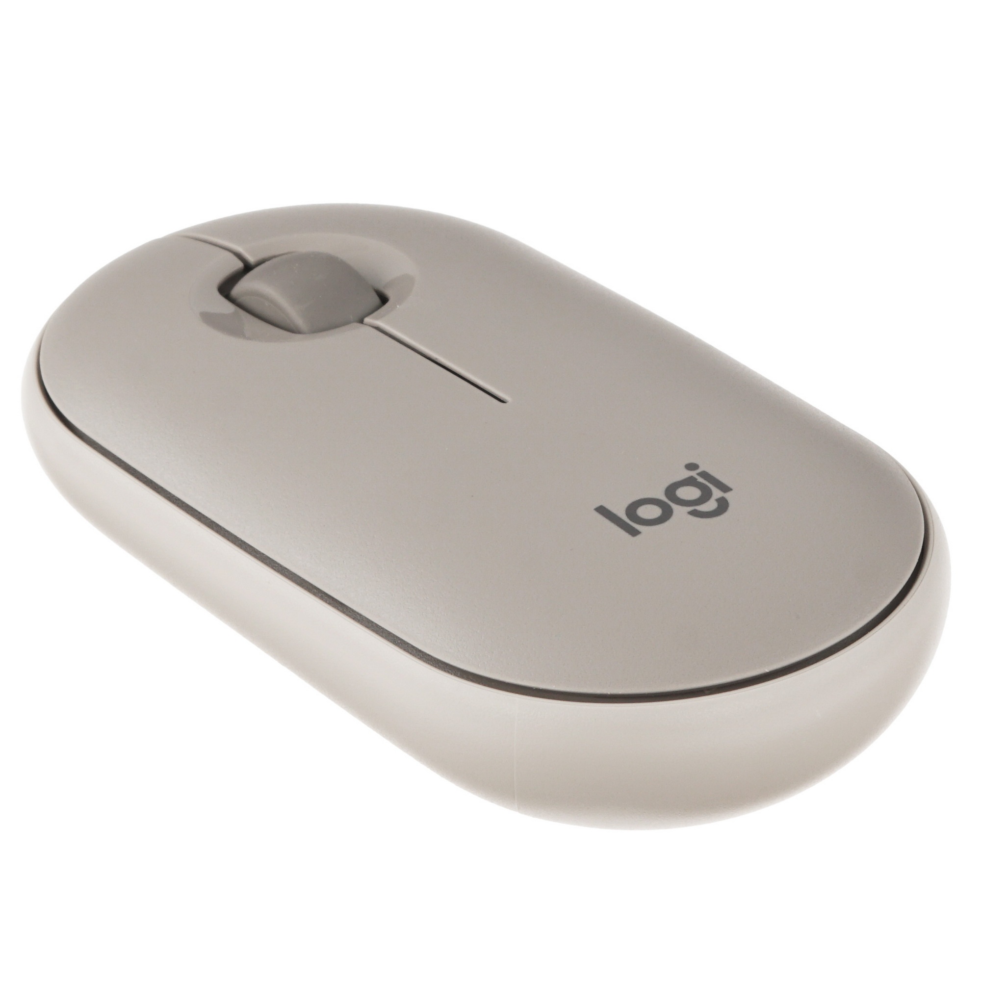 Мышь беспроводная Logitech Pebble M350 серый, 1000 dpi, радиоканал, Bluetooth, USB, кнопки - 3