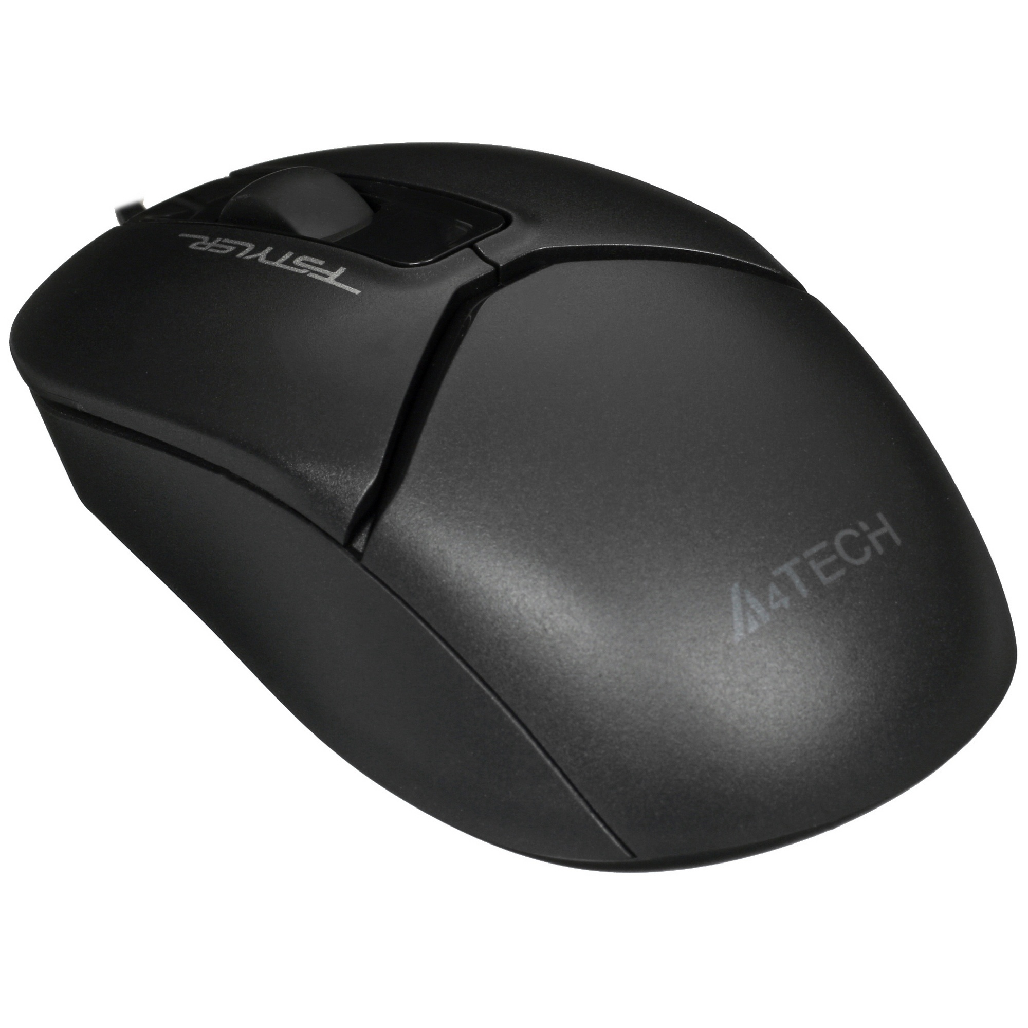 Мышь проводная A4Tech Fstyler FM12ST черный, 1200 dpi, USB, кнопки - 3