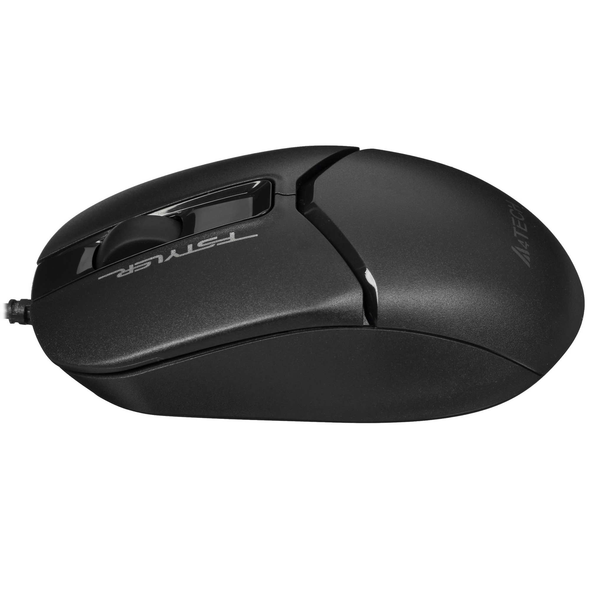 Мышь проводная A4Tech Fstyler FM12ST черный, 1200 dpi, USB, кнопки - 3