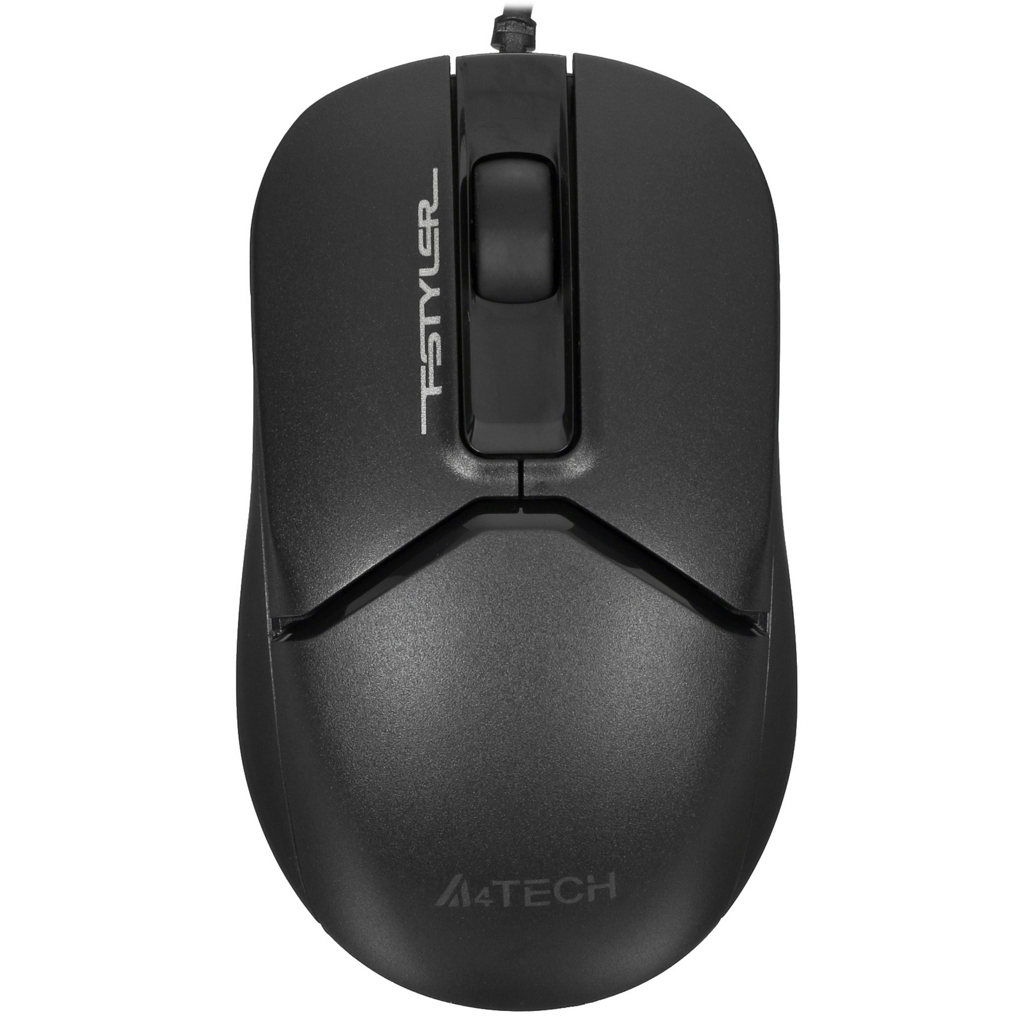 Мышь проводная A4Tech Fstyler FM12ST черный, 1200 dpi, USB, кнопки - 3