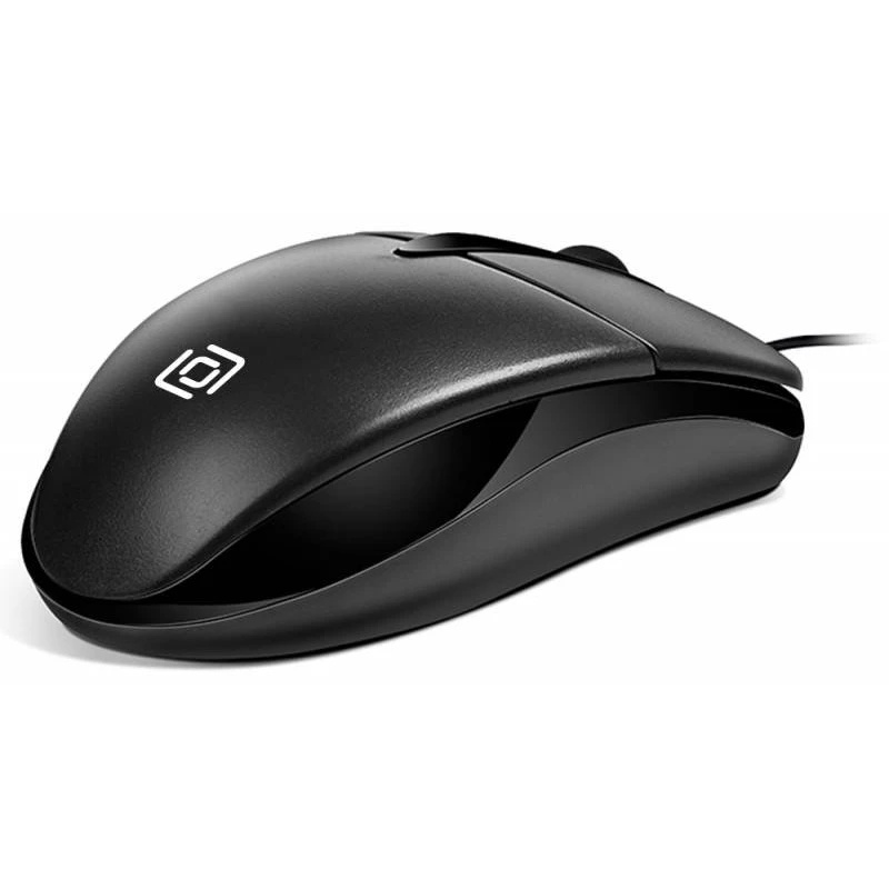 Мышь проводная Oklick 275M черный, 1000 dpi, USB, кнопки - 3
