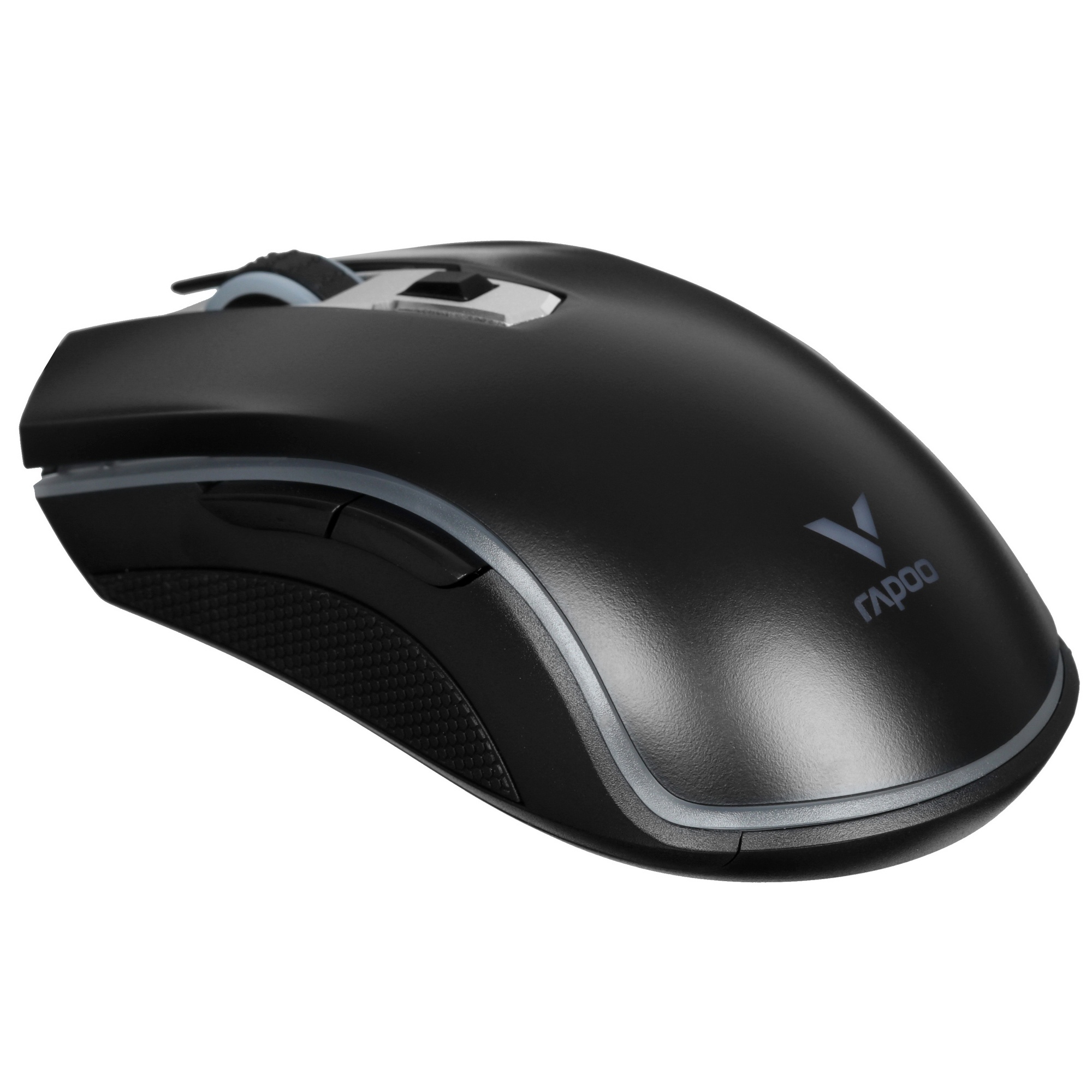 Мышь  Rapoo V25S черный оптическая (2000dpi) USB2.0 (5but)