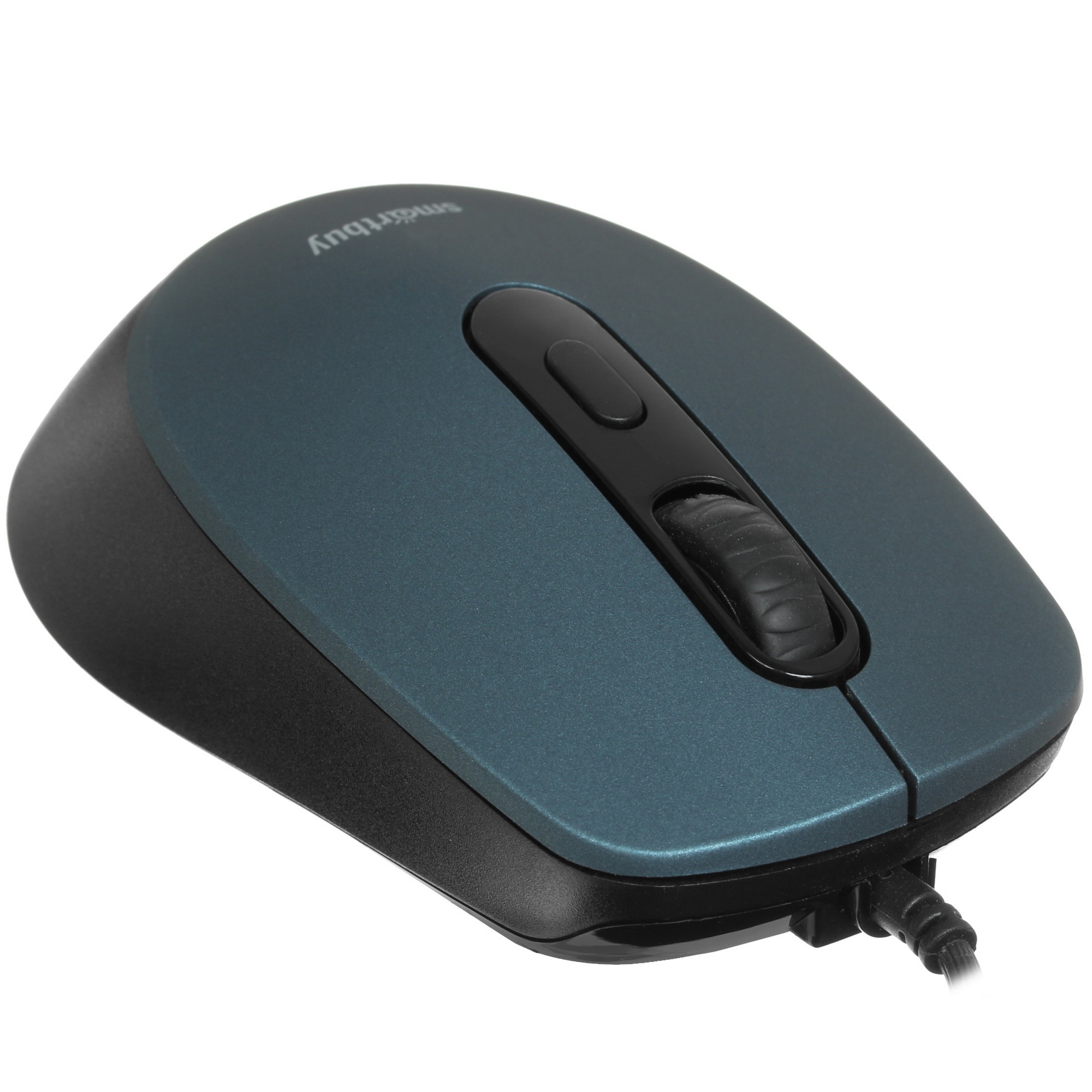 Мышь проводная беззвучная Smartbuy ONE 265-B синяя / 40 [SBM-265-B]