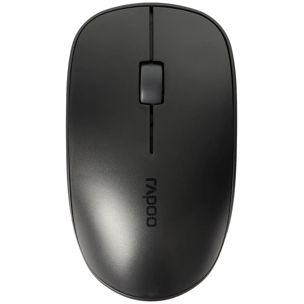 Мышь Rapoo M200 черный оптическая (1000dpi) беспроводная BT/Radio USB (2but)