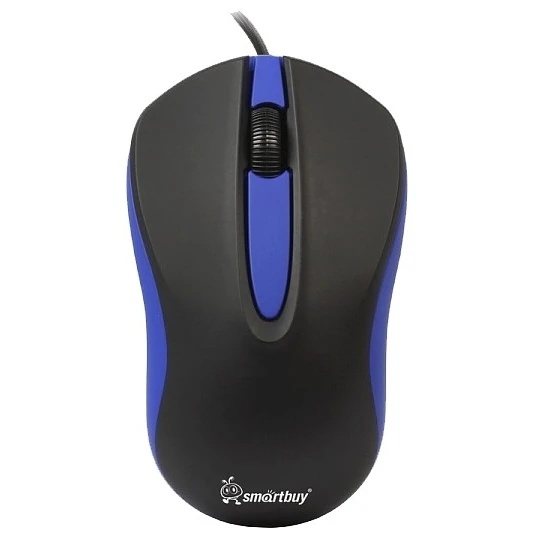 Мышь оптическая проводная Smart Buy SBM-329 Black-Blue