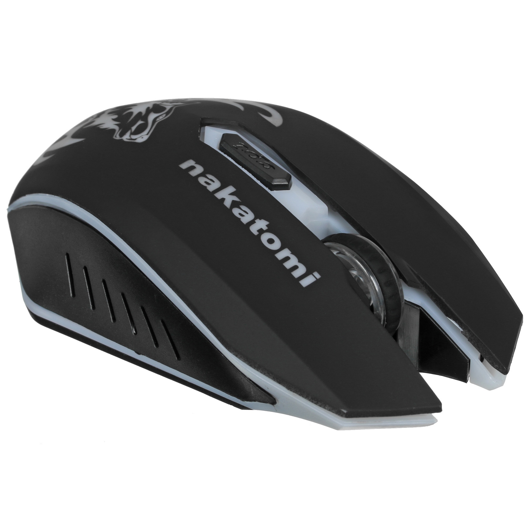 Мышь MROG-15U Nakatomi Gaming RF 2.4G Optical - игровая, 6 кнопок+ролик, USB