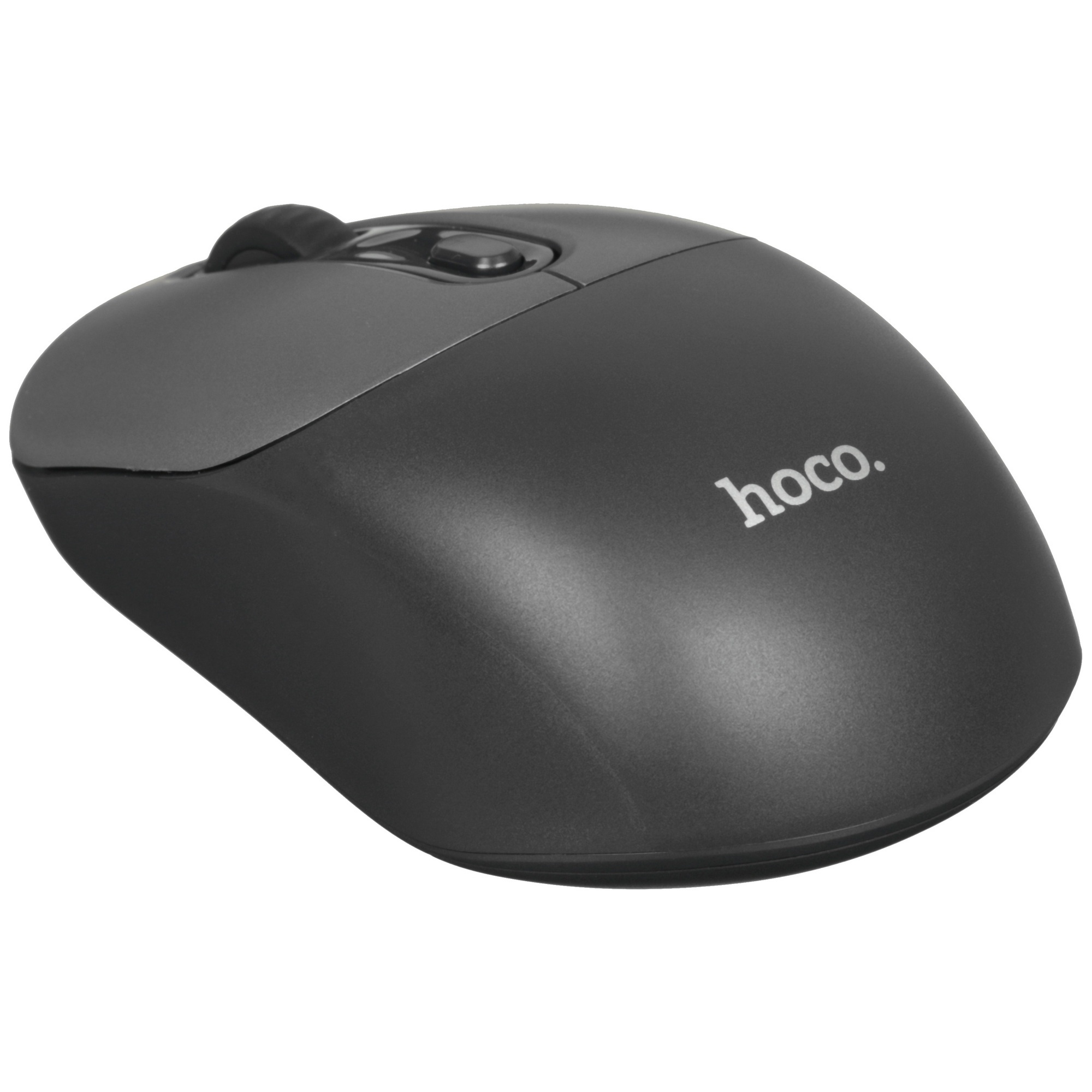 Мышь беспроводная HOCO (6942007619684) GM28 Black Metal