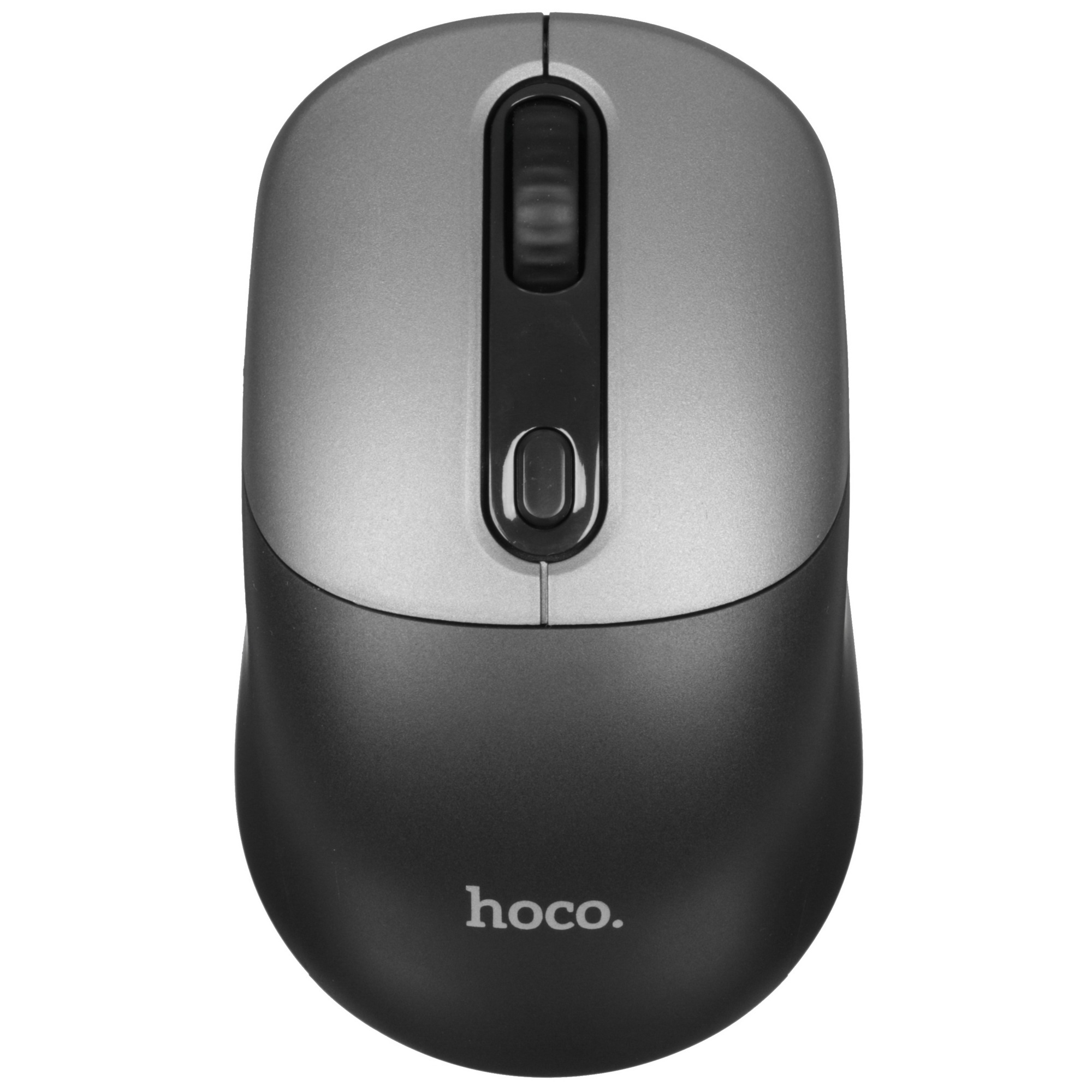 Мышь беспроводная HOCO (6942007619684) GM28 Black Metal
