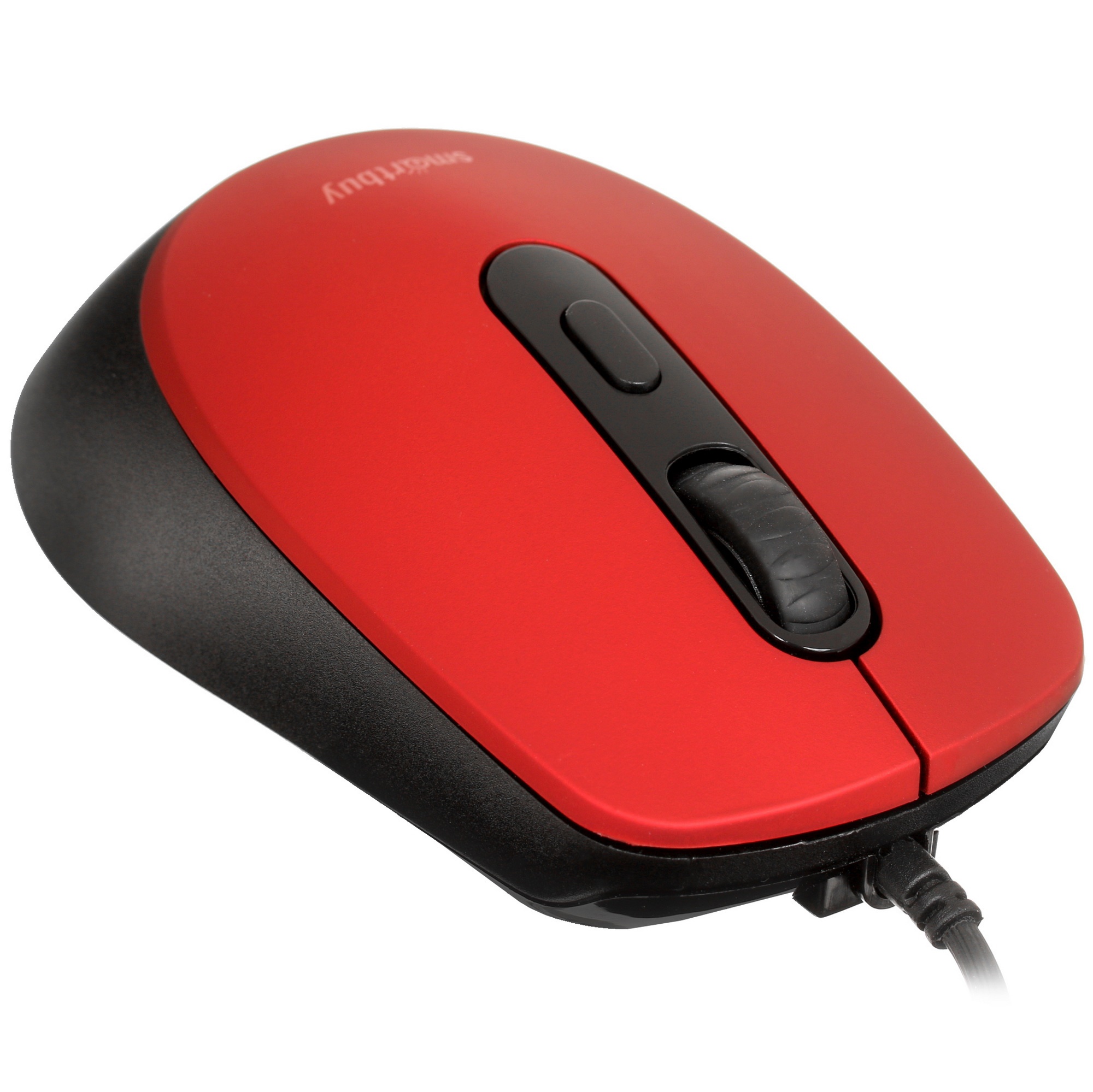 Мышь проводная беззвучная Smartbuy ONE 265-R красная / 40 [SBM-265-R]