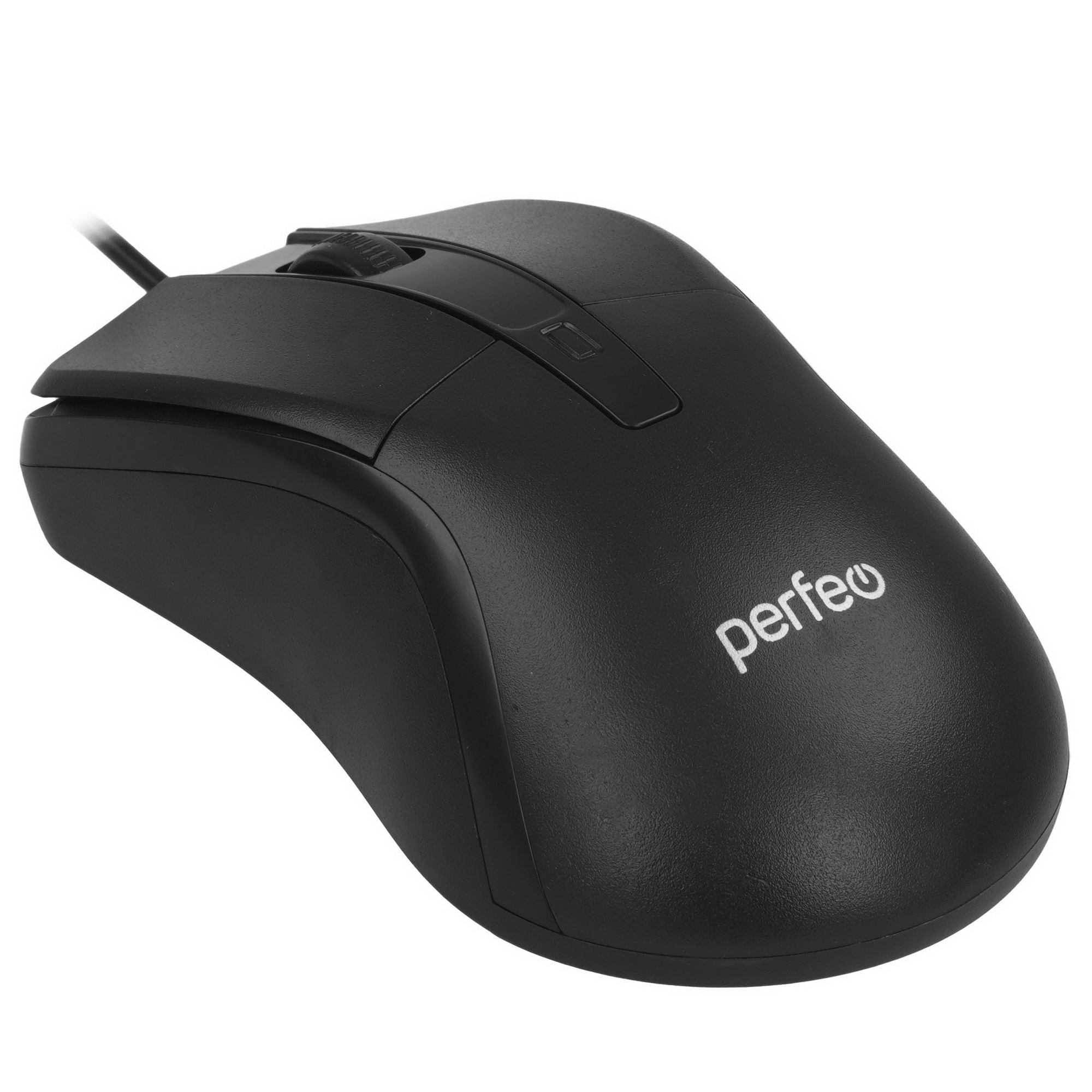 Мышь оптическая Perfeo "ONE", 3 кн, DPI 1000, USB, чёрн. [PF_B4894]