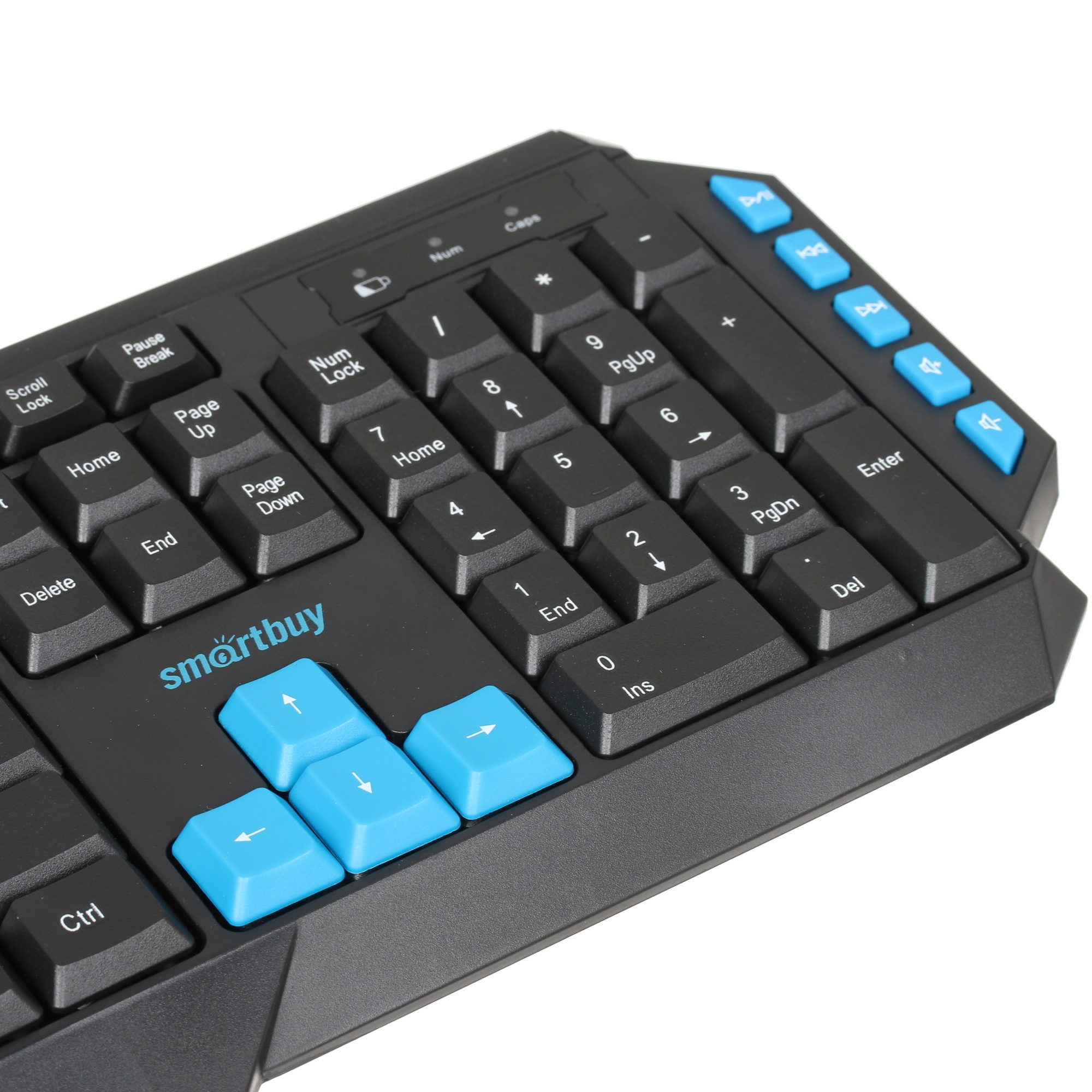 Клавиатура беспроводная мультимедийная Smartbuy 231 черная [SBK-231AG-K]