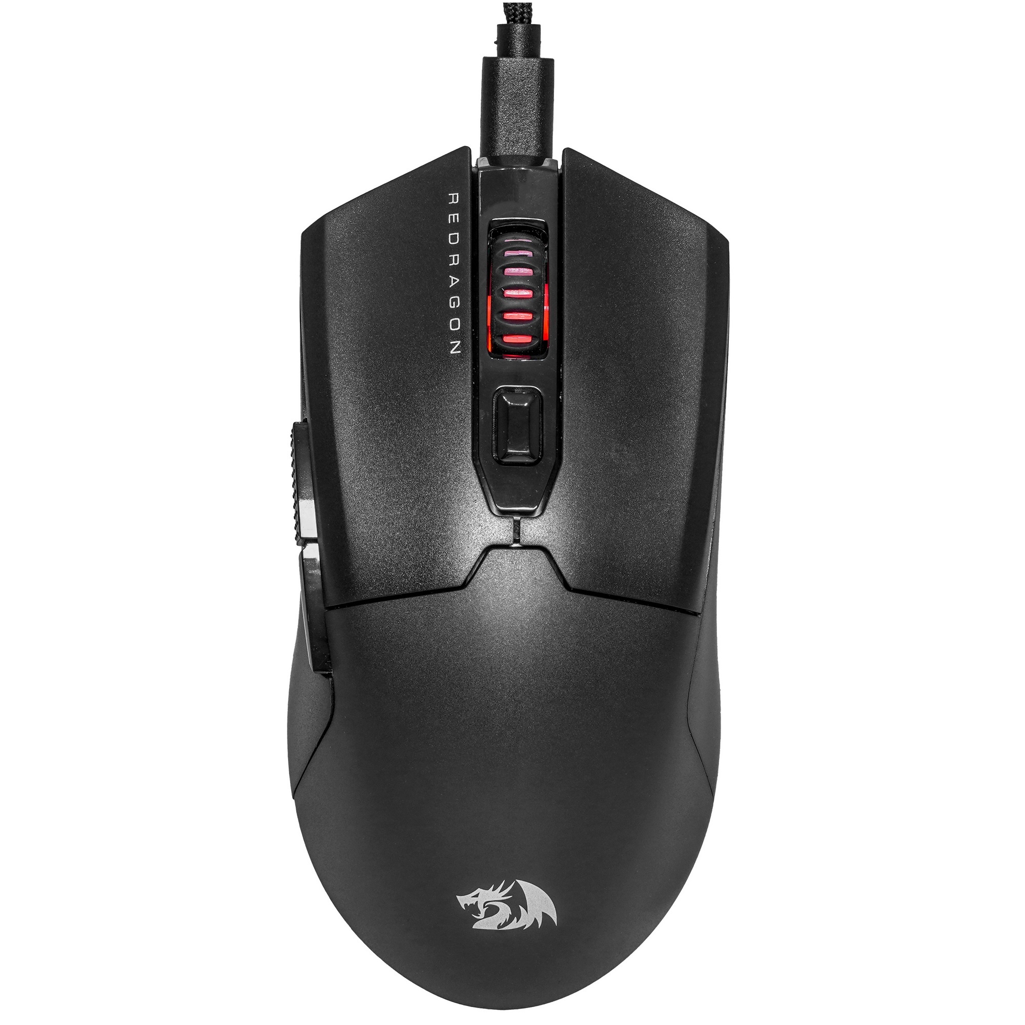 Игровая мышь REDRAGON FYZU чёрная (USB, Pixart P3395, Huano, 6 кн., 26000 Dpi, RGB подсветка)
