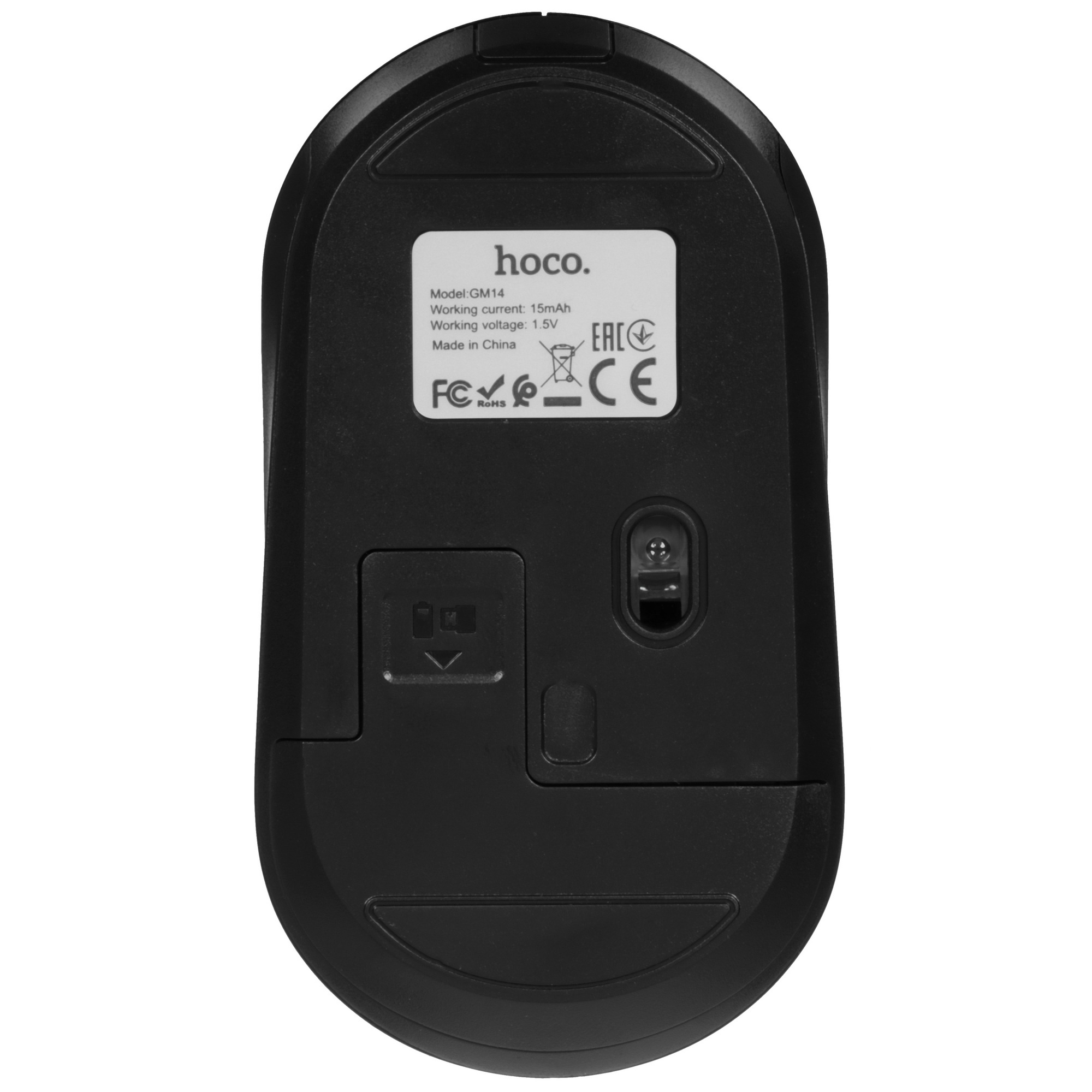 Мышь беспроводная HOCO (6931474757869) GM14 Black