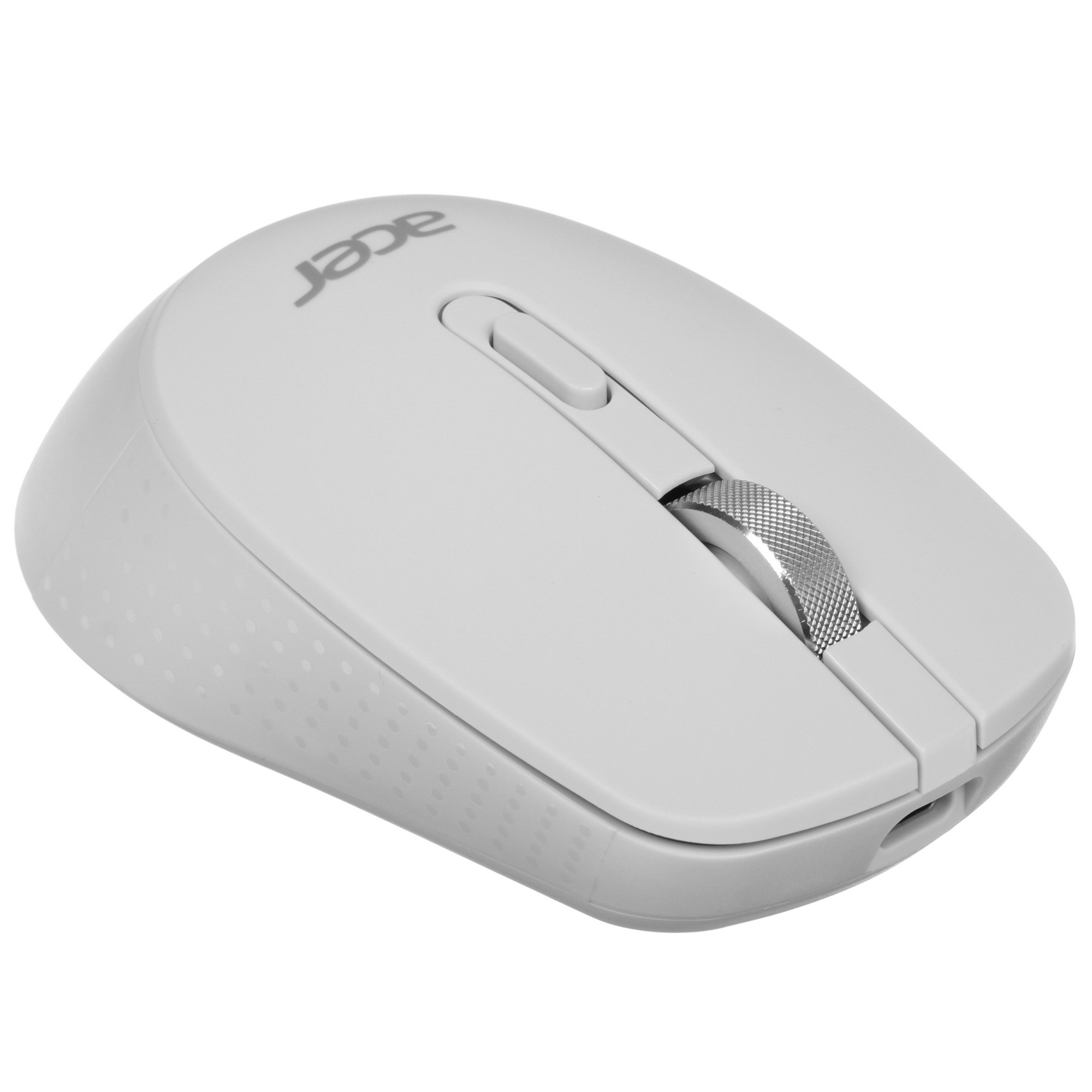 Мышь беспроводная Acer OMR310 светло-серый, 1600 dpi, радиоканал, Bluetooth, USB, кнопки - 7