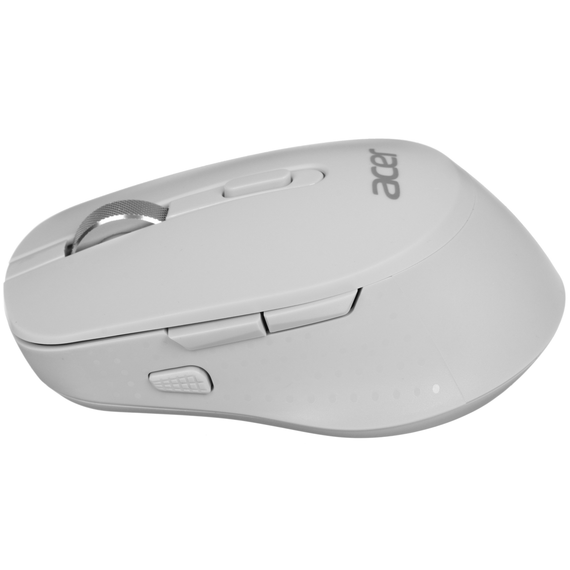 Мышь беспроводная Acer OMR310 светло-серый, 1600 dpi, радиоканал, Bluetooth, USB, кнопки - 7