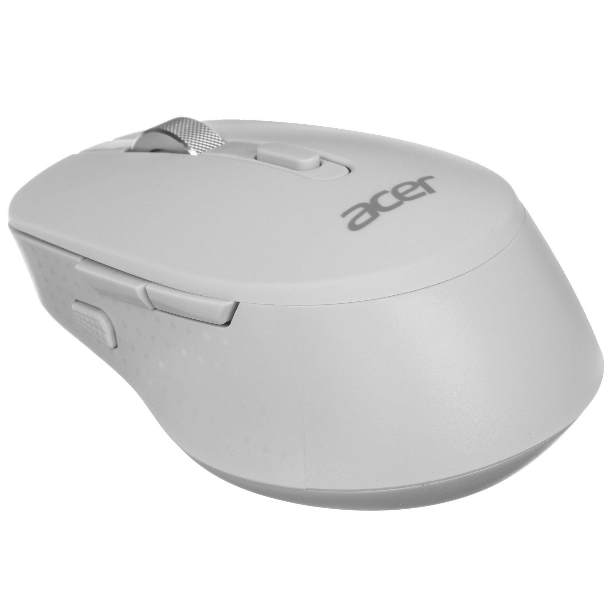 Мышь беспроводная Acer OMR310 светло-серый, 1600 dpi, радиоканал, Bluetooth, USB, кнопки - 7