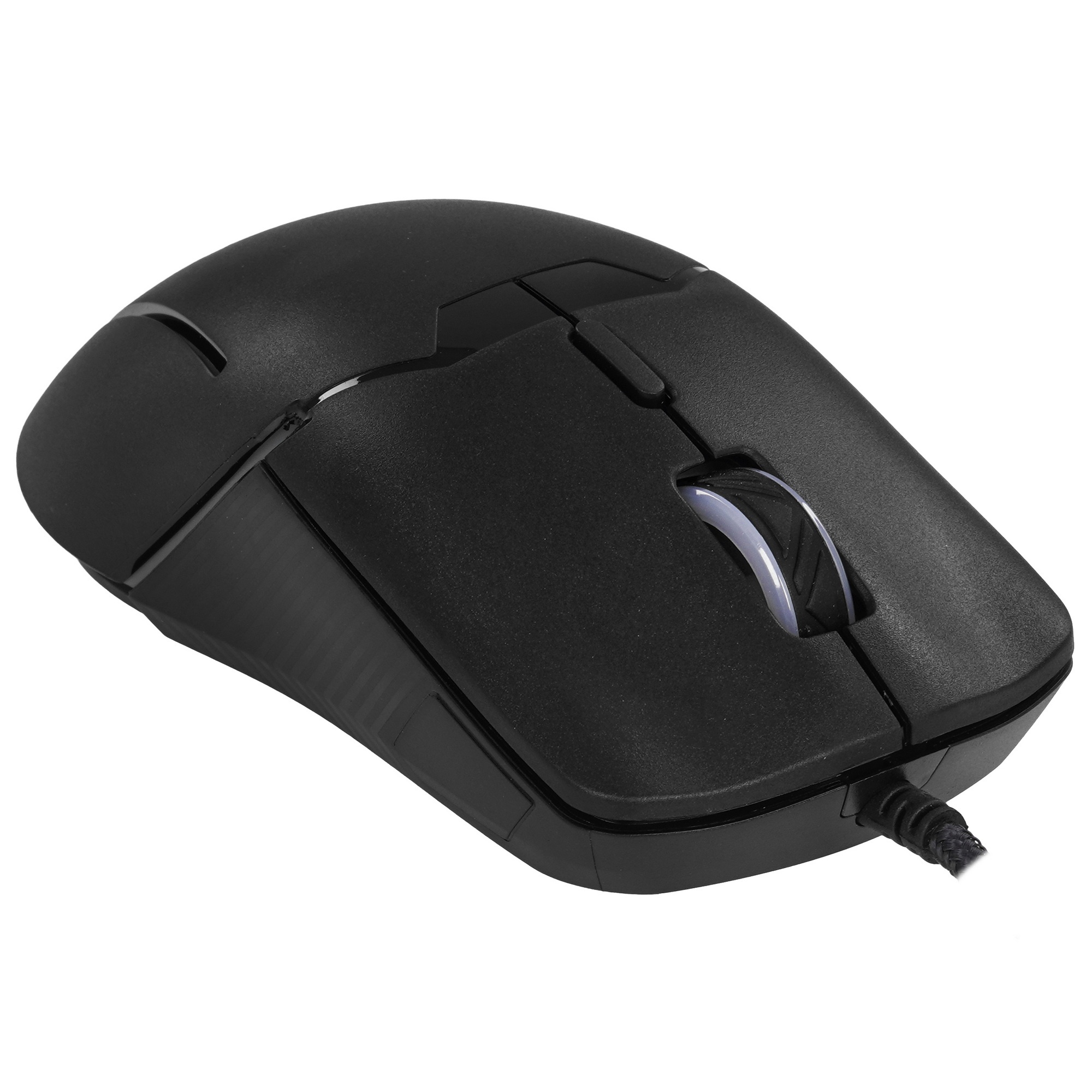 Игровая мышь DEFENDER LONGSHOT черная (6 кнопок, 3600 dpi, подсветка, USB, GM-049)