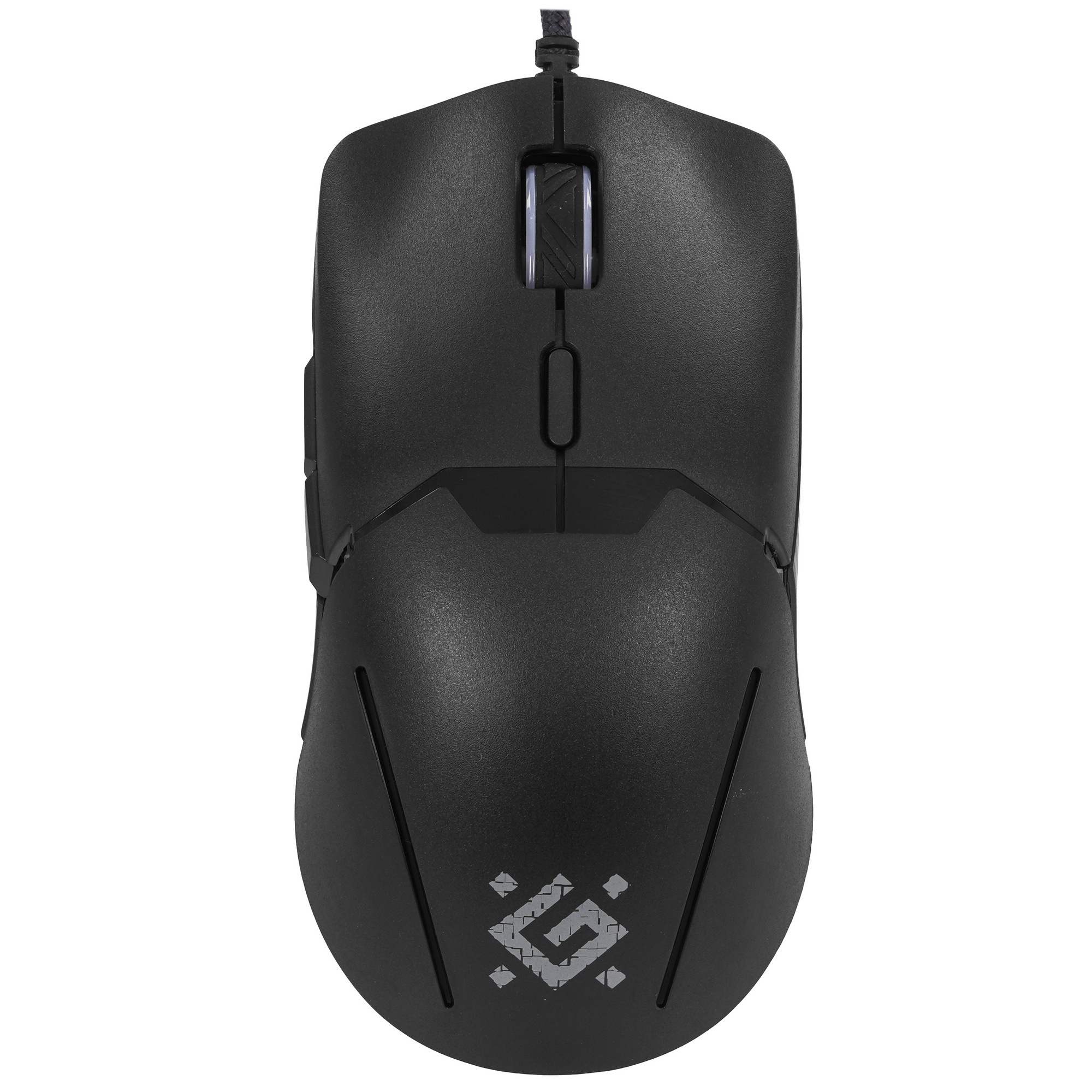 Игровая мышь DEFENDER LONGSHOT черная (6 кнопок, 3600 dpi, подсветка, USB, GM-049)