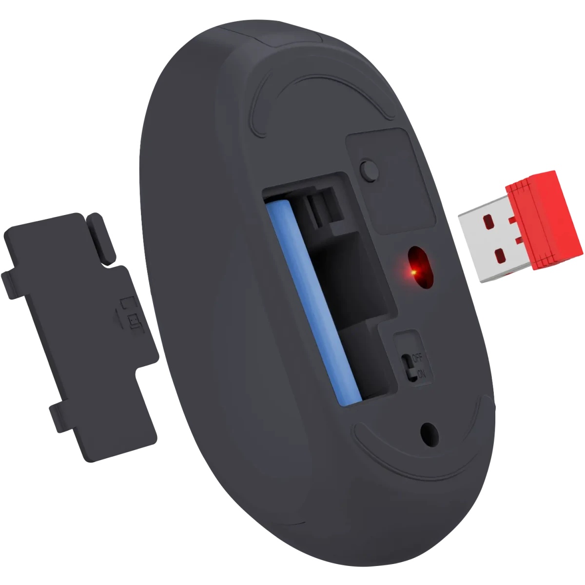 Мышь DEFENDER (52396) Smart MM-396, черный