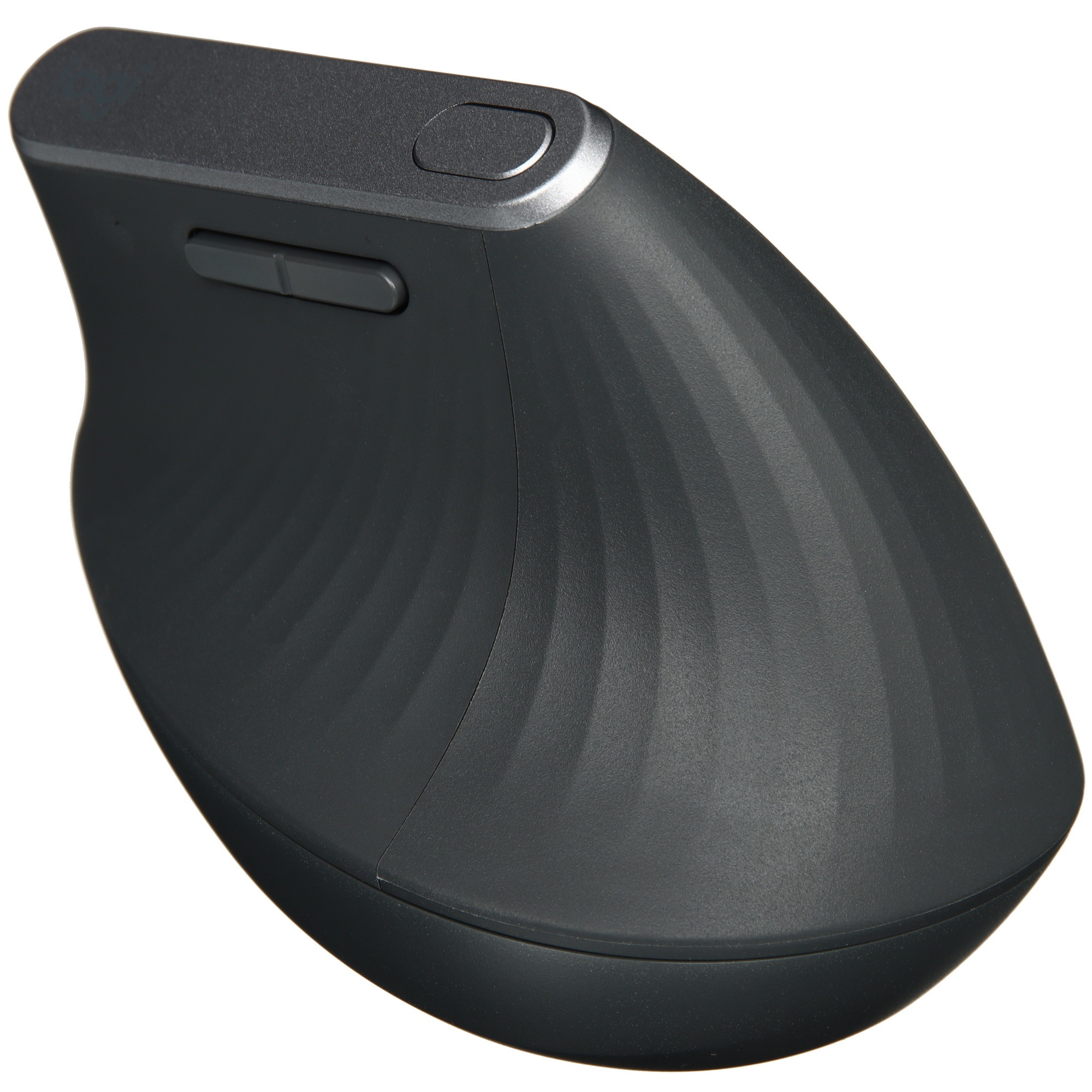 Мышь беспроводная/проводная Logitech MX Vertical графитовый, 4000 dpi, радиоканал, Bluetooth, USB, к