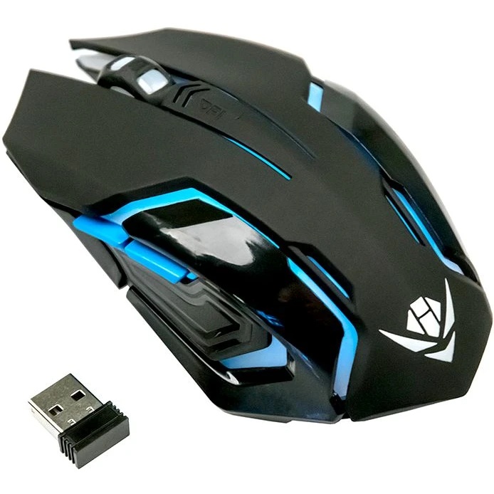 Мышь Dialog MROG-20UR Nakatomi Gaming RF 2.4G Optical - игровая, 6 кнопок+ролик, 7ми цветная подсвет