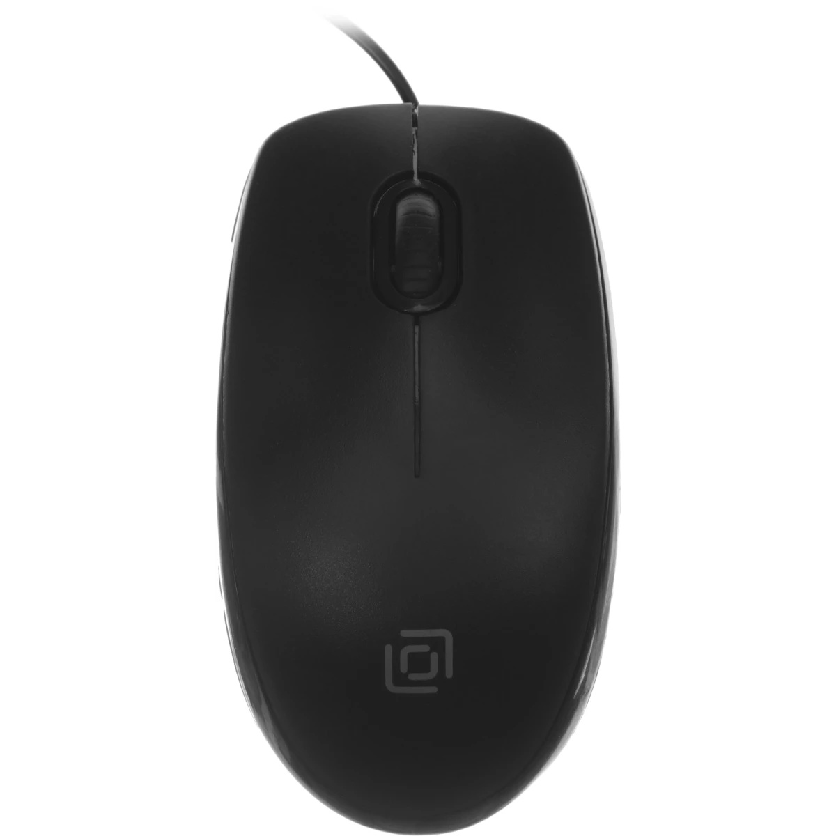 Мышь проводная Oklick 195M черный, 800 dpi, USB, кнопки - 3