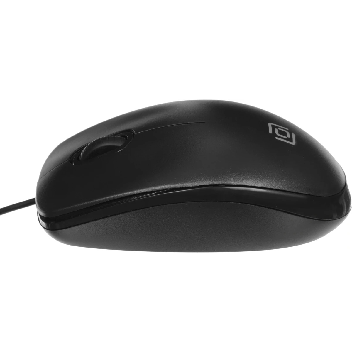Мышь проводная Oklick 195M черный, 800 dpi, USB, кнопки - 3