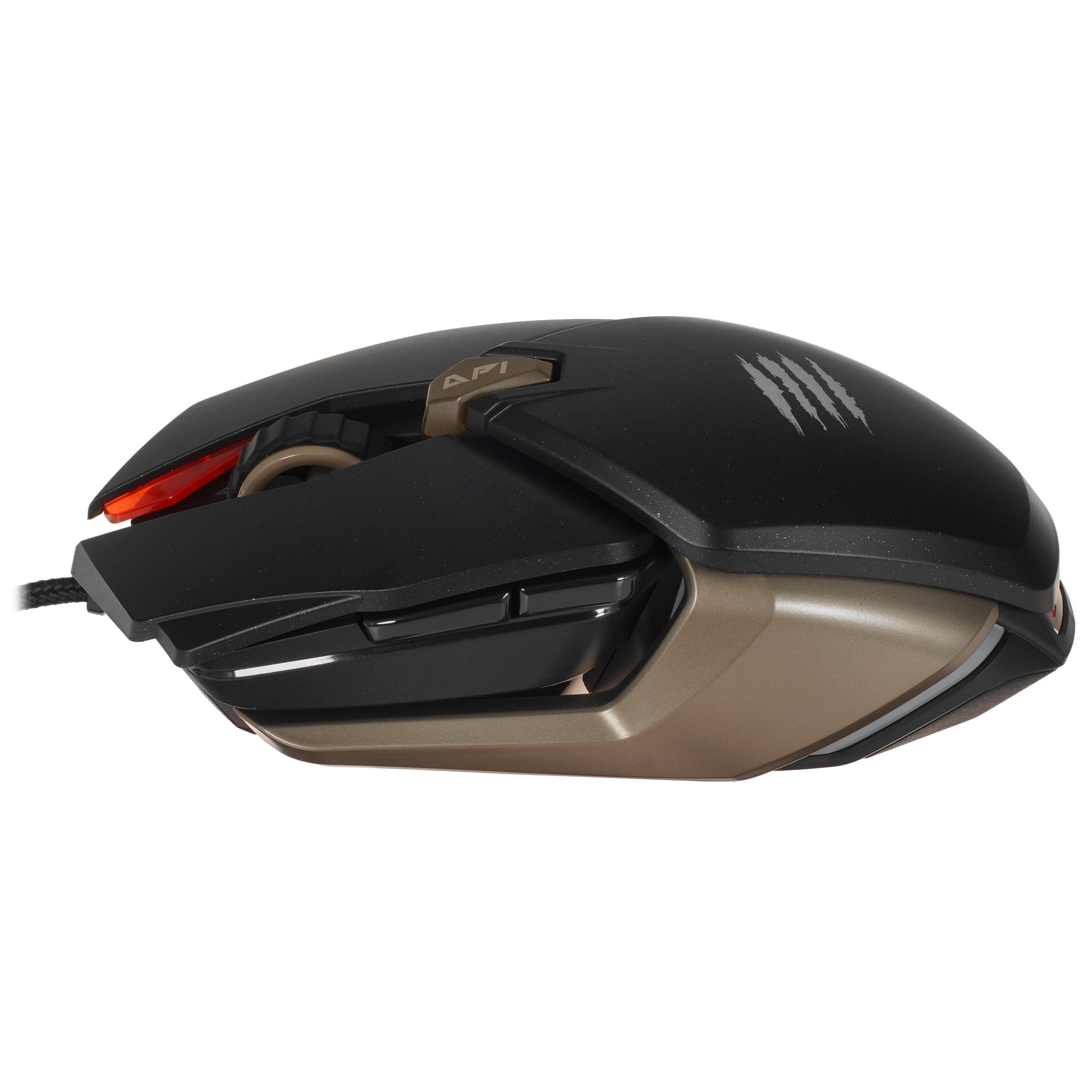 Мышь проводная Mad Catz B.A.T. 6+ черный, 16000 dpi, USB, кнопки - 10