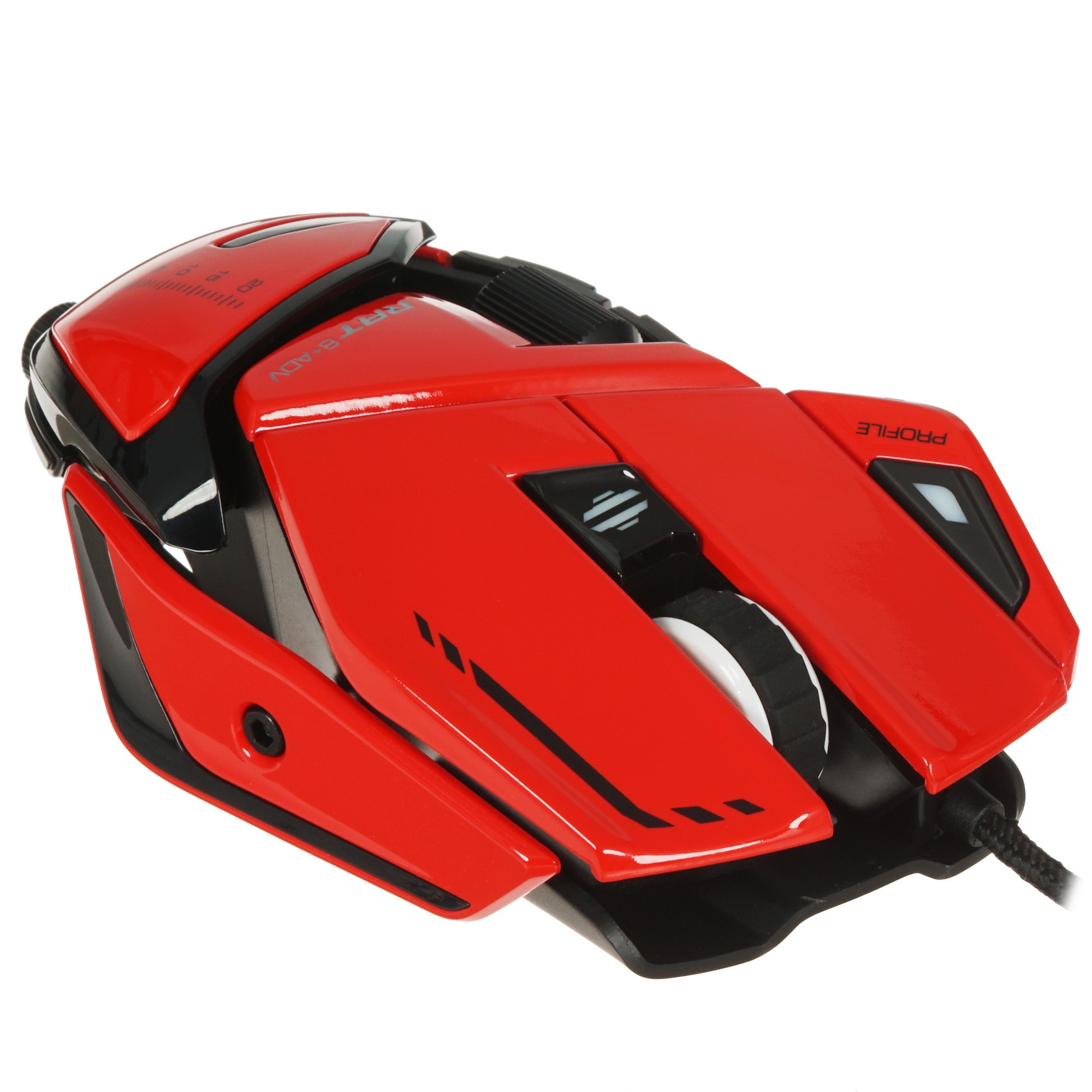 Мышь проводная Mad Catz R.A.T. 8+ ADV красный, 20000 dpi, USB, кнопки - 11