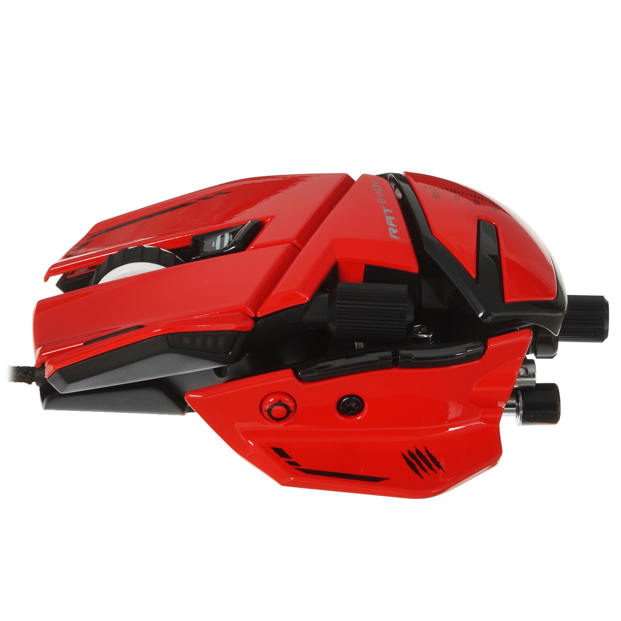 Мышь проводная Mad Catz R.A.T. 8+ ADV красный, 20000 dpi, USB, кнопки - 11