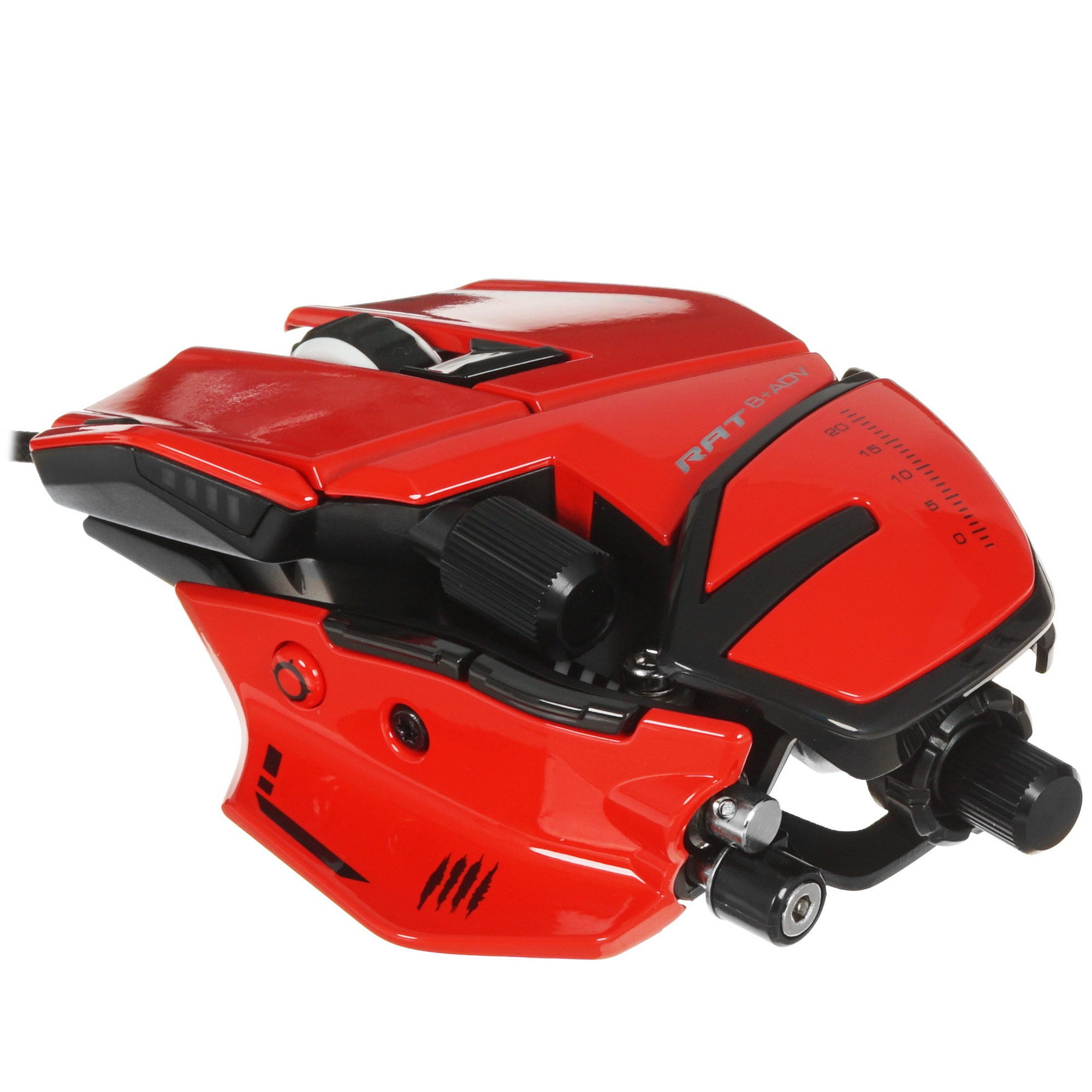 Мышь проводная Mad Catz R.A.T. 8+ ADV красный, 20000 dpi, USB, кнопки - 11