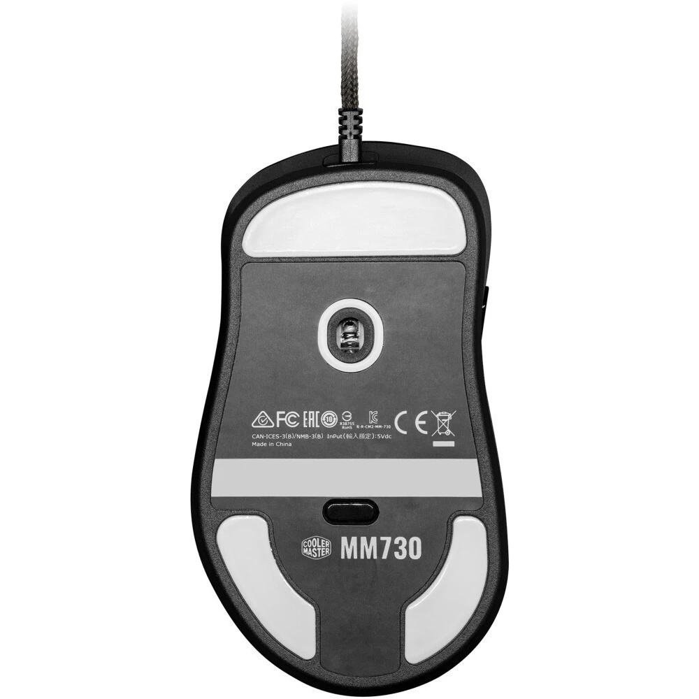 Мышь проводная Cooler Master MM730 (MM-730-KKOL1) черный, 16000 dpi, USB, кнопки - 6