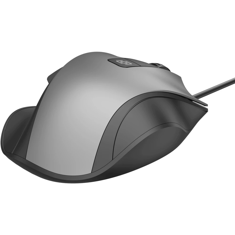 Мышь проводная Oklick 504M черный/серый, 3600 dpi, USB, кнопки - 6