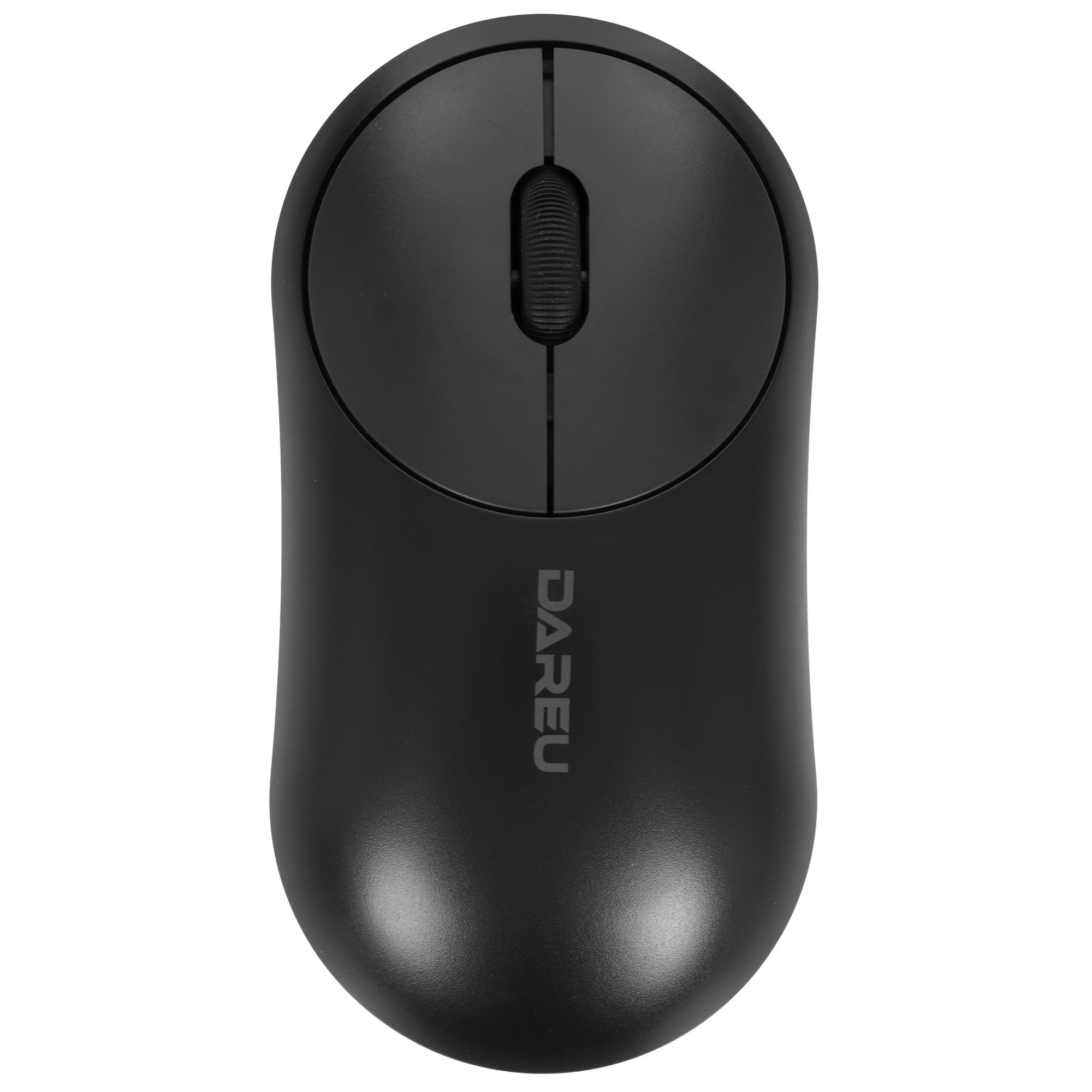Мышь беспроводная Dareu LM166D Black (черный), DPI 1200, ресивер 2.4GHz+BT, размер 109x56x32мм