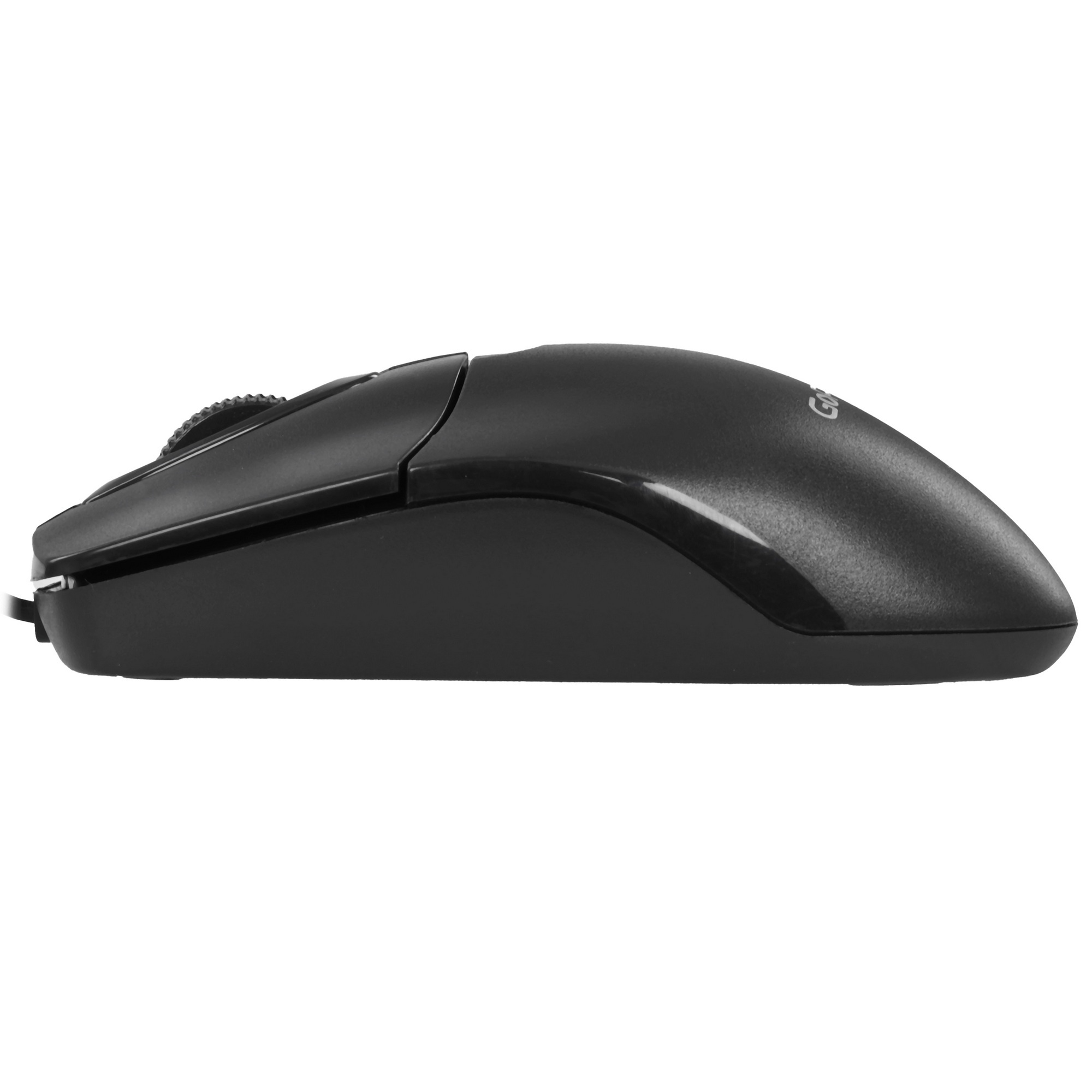 Мышь проводная GoPower GPM01 классическая USB черный (1/100)